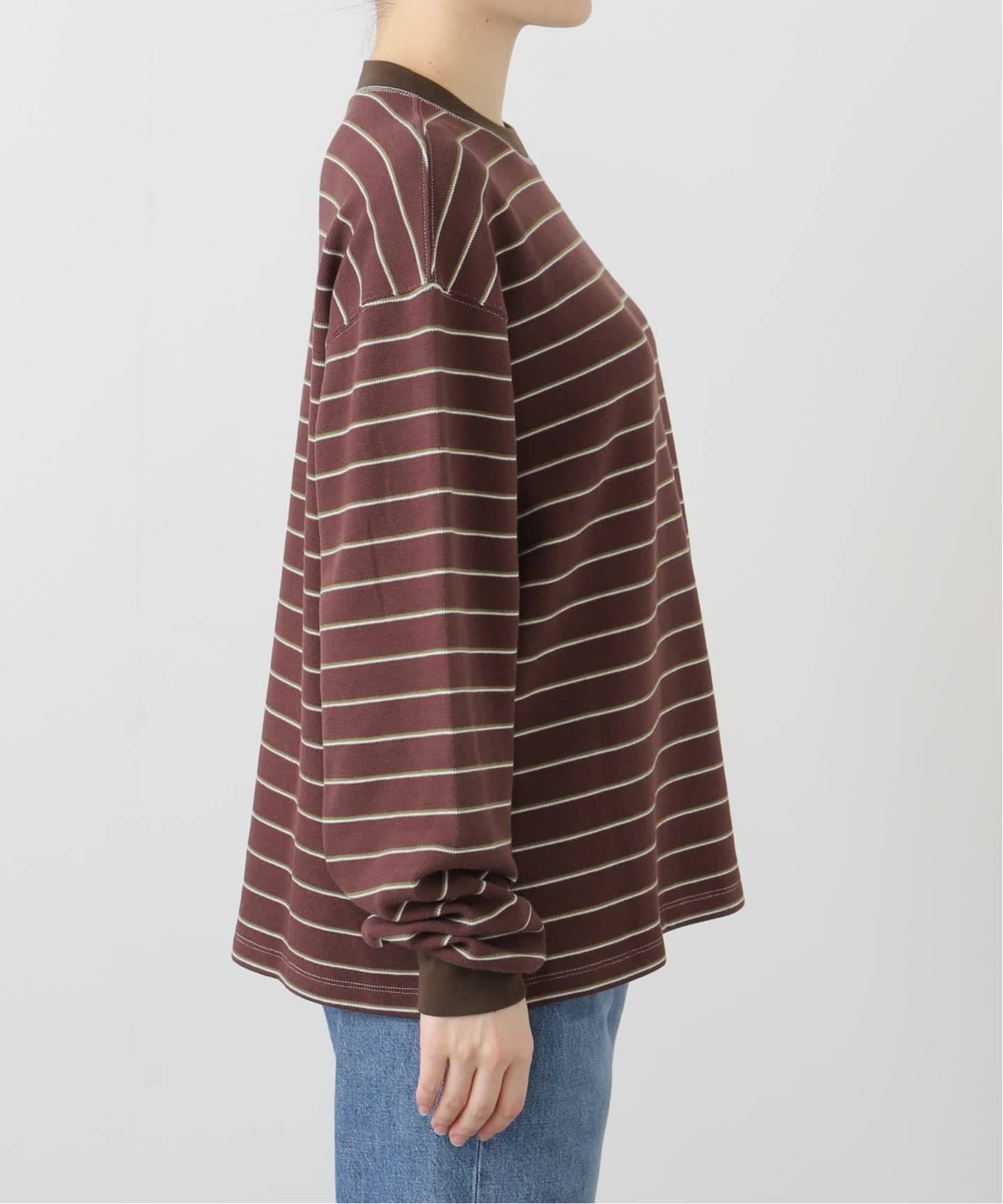 TODAYFUL/トゥデイフル】 Border Long T-shirts（Tシャツ