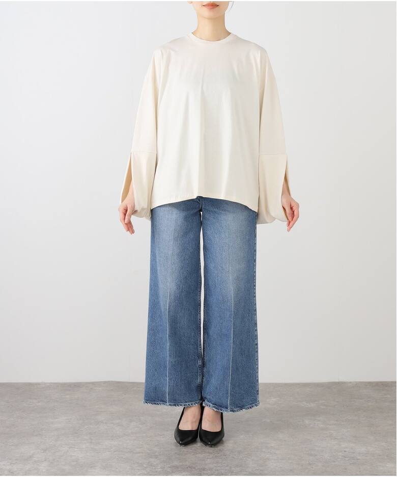 BASERANGE/ベースレンジ】HARBOUR LONG SLEEVE TEE：カットソー（T 