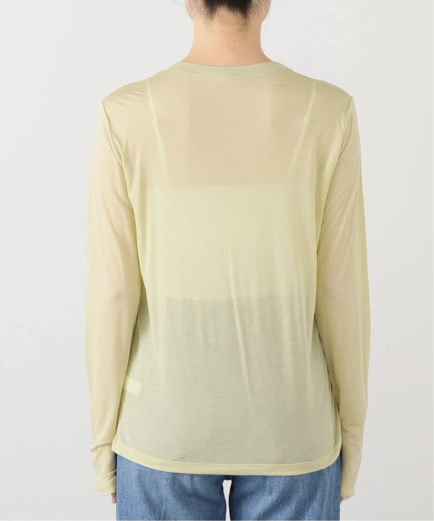 BASERANGE/ベースレンジ】LONG SLEEVE TEE：カットソー（Tシャツ