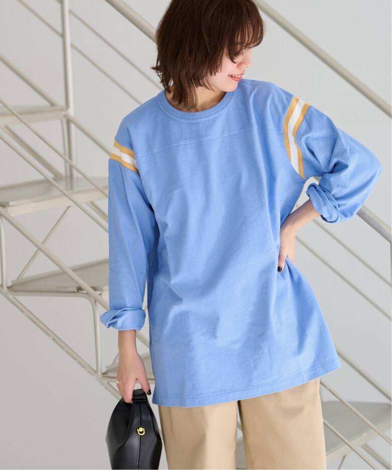 別注【MASON/メイソン】フットボールL/S：カットソー（Tシャツ 