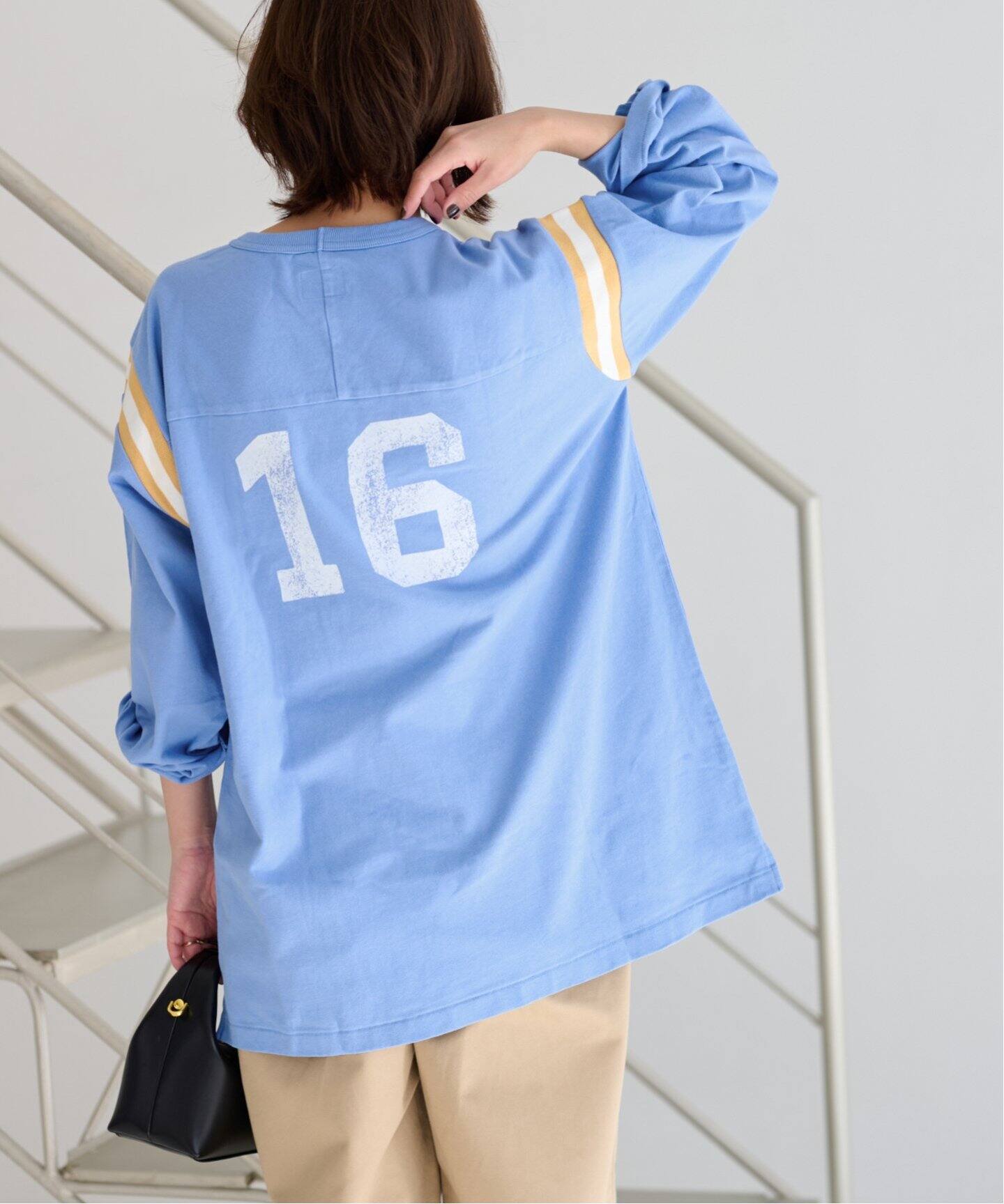 別注【MASON/メイソン】フットボールL/S：カットソー（Tシャツ