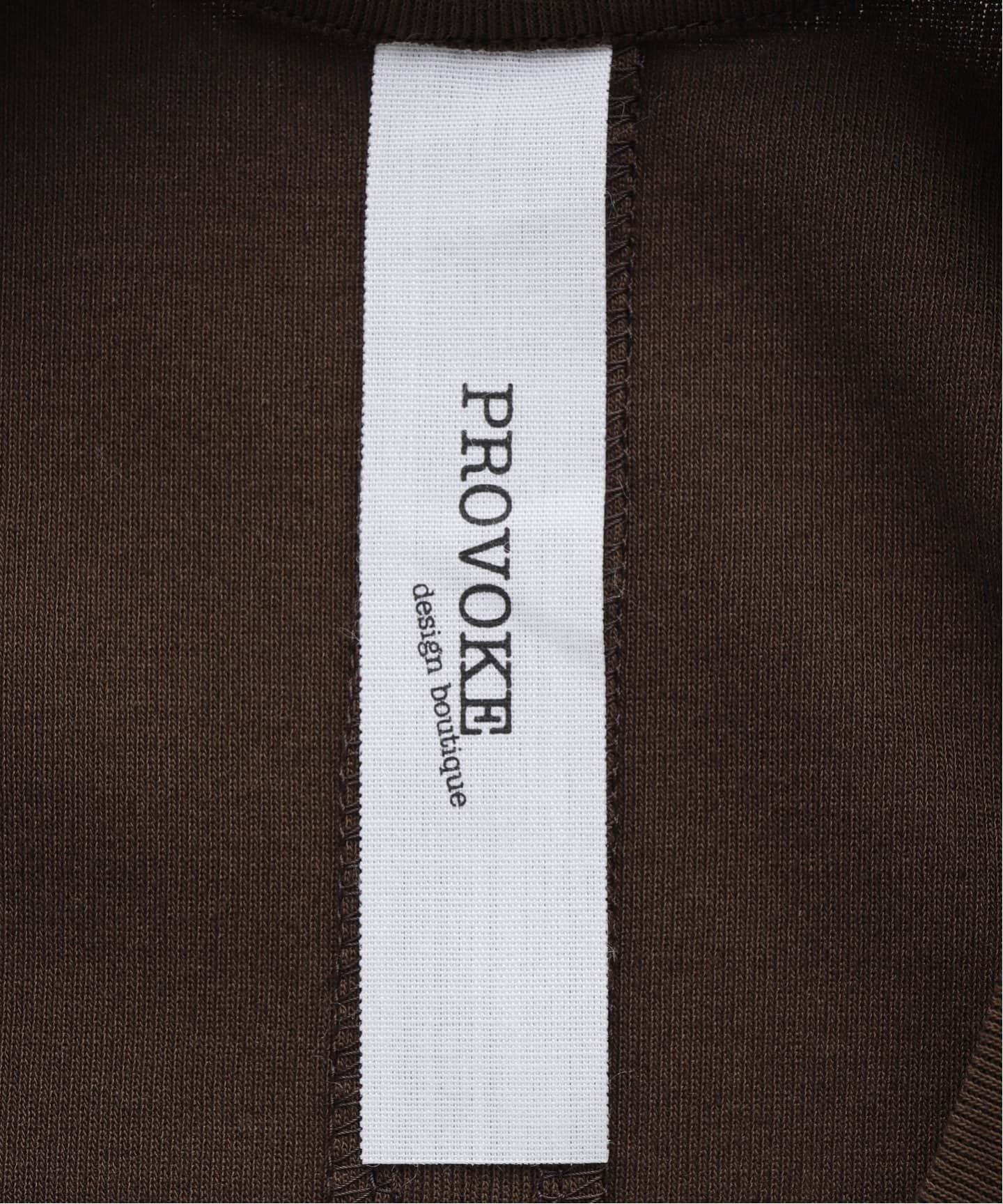 PROVOKE/プロヴォーク】 waist tuck Tee：Tシャツ（Tシャツ