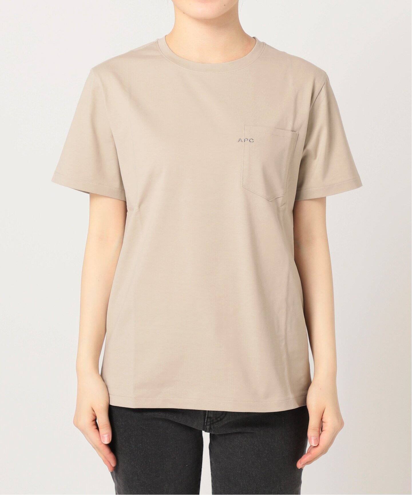 JOURNAL STANDARD - m.s⭐︎　2023 s/s   apc  アーペーセー　Tシャツ A.P.C./アー・ペー・セー】S/S T-SHIRT POCKET_emb：Tシャツ（T