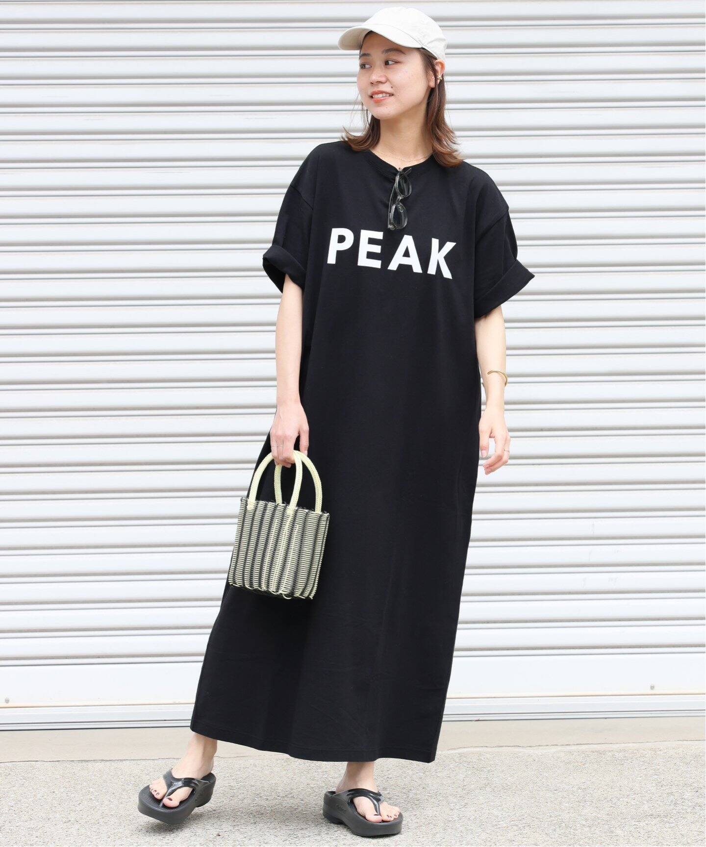 追加予約》別注【Snow Peak/スノーピーク】Tシャツワンピース 