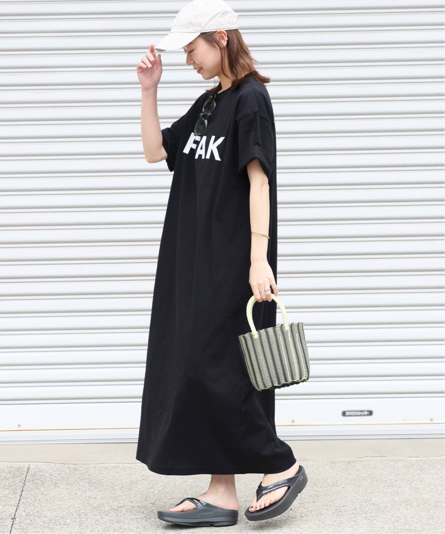追加》別注【Snow Peak/スノーピーク】Tシャツワンピース（ワンピース