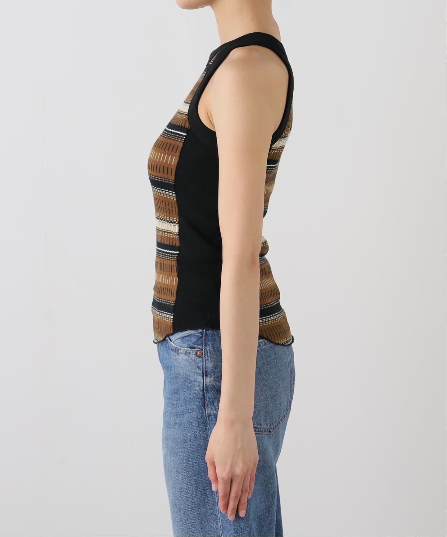 新品　TODAYFULトゥデイフルJacquard Border Tanktop TODAYFUL (トゥデイフル）Jacquard Border Tanktop 25春夏