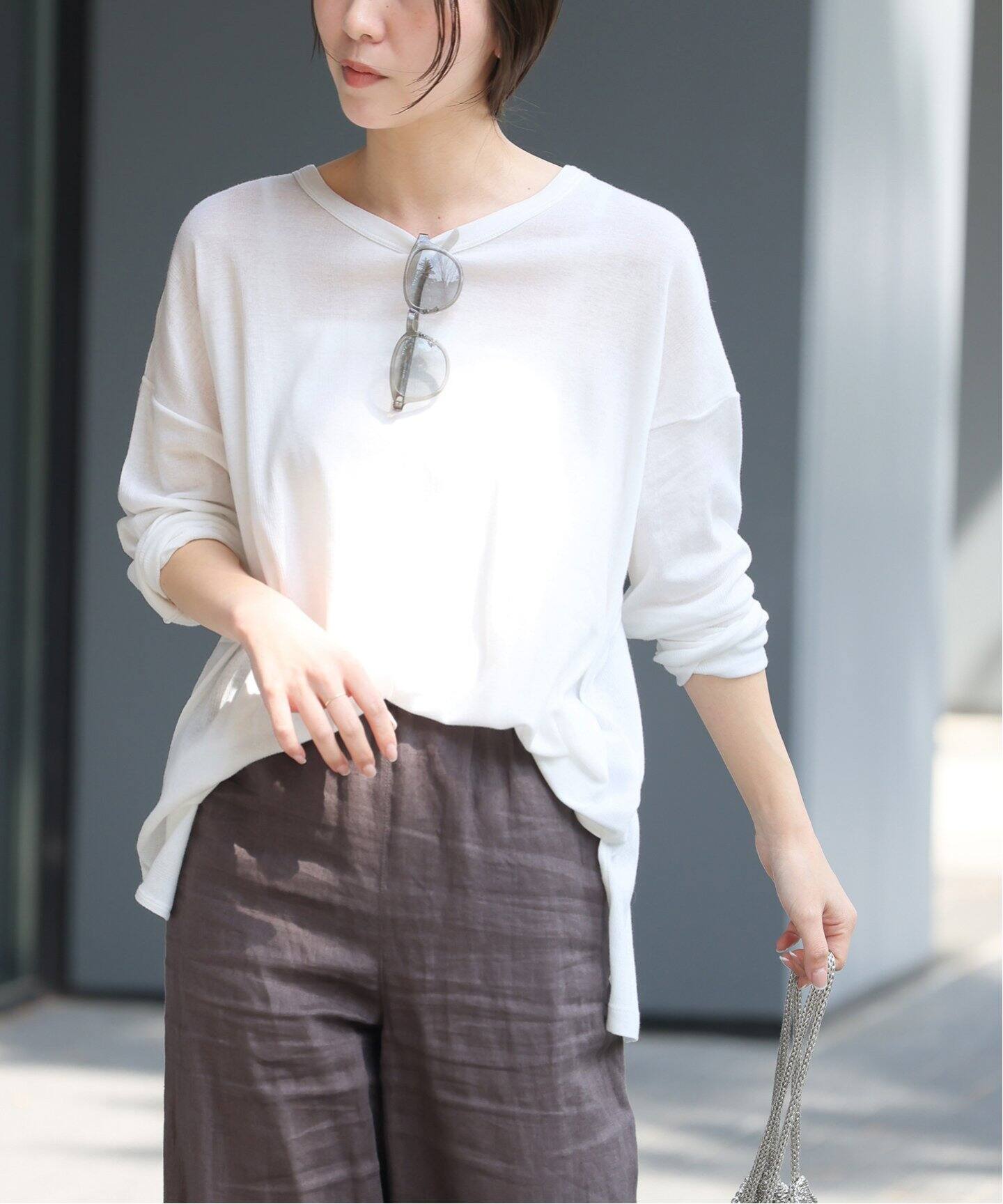 追加2》別注【MILLER/ミラー】Light Prib L/S：カットソー（T
