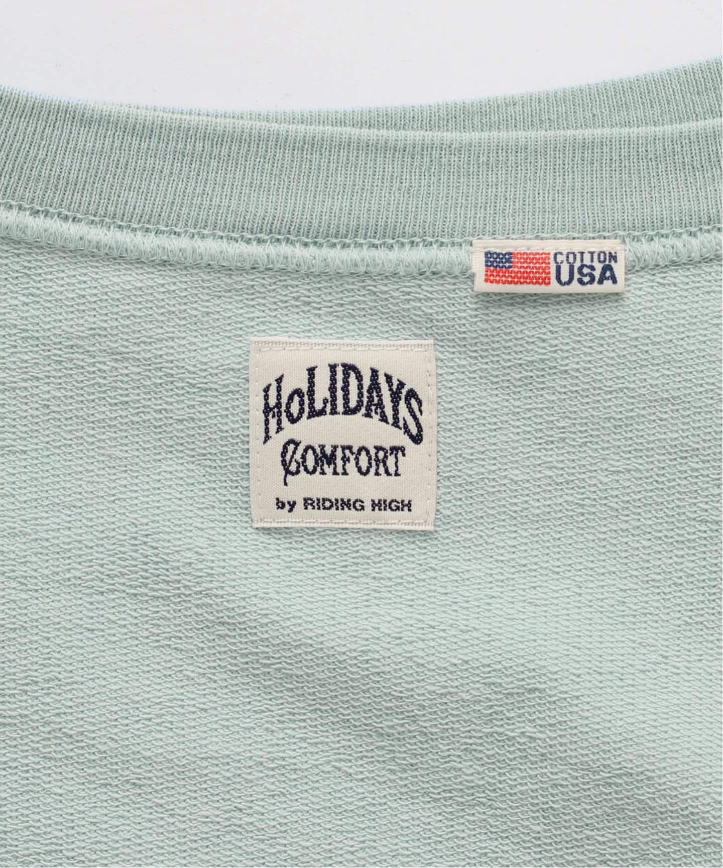 追加》【HOLIDAYS COMFORT】USAコットンインレイウラケプル
