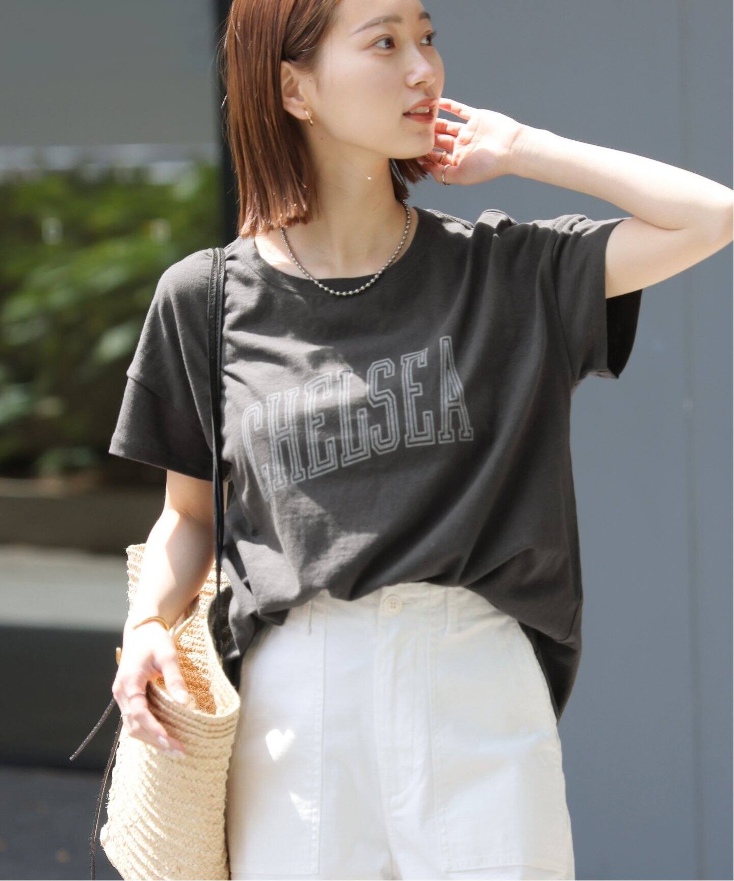 ジャーナルスタンダード ラフィテンジクTシャツ HOLIDAYS COMFORT/ホリデーズ コンフォート】ラフィテンジクTEE（T