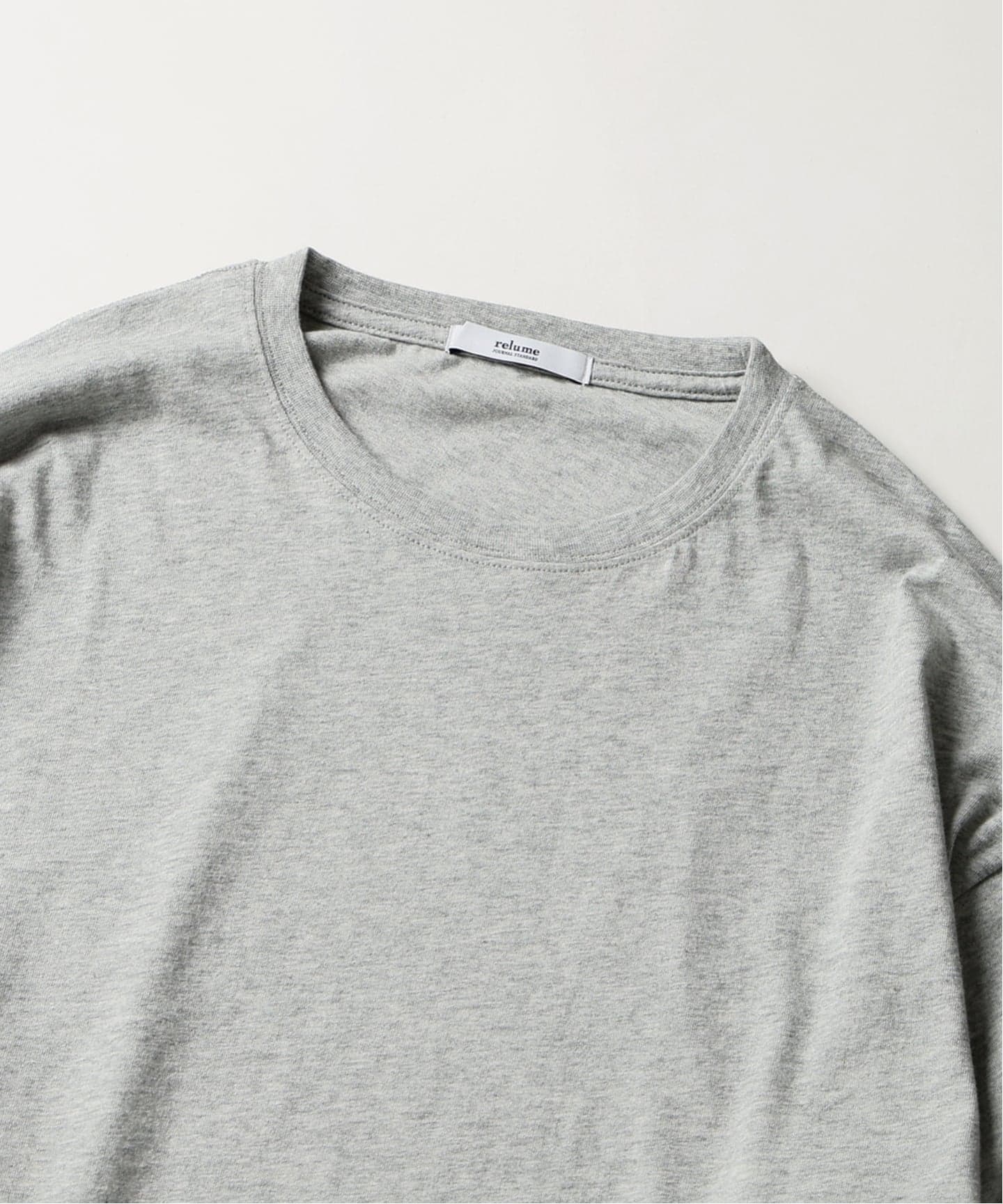 レイヤードラウンド ロングスリーブ Tシャツ（Tシャツ／カットソー