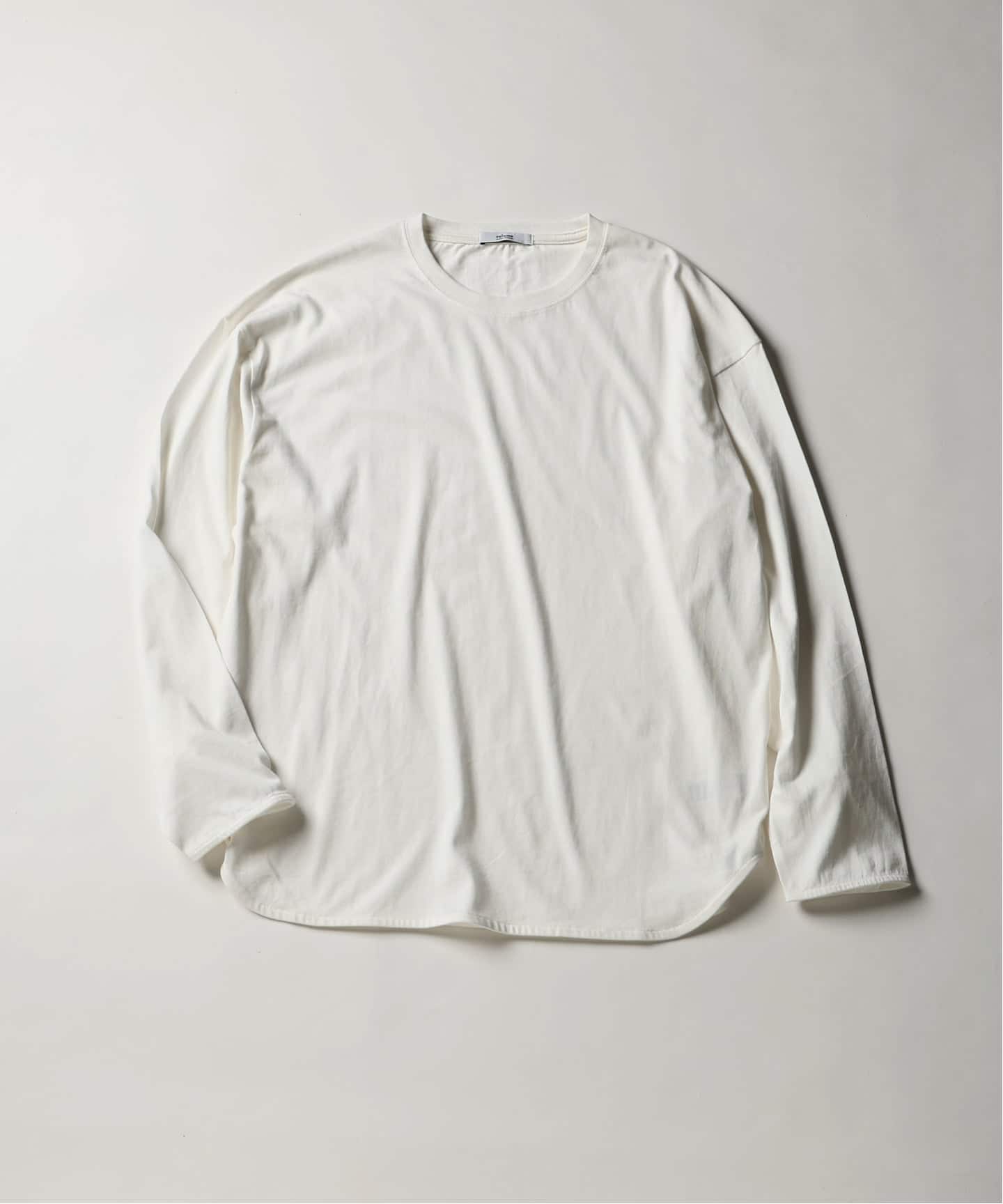 レイヤードラウンド ロングスリーブ Tシャツ（Tシャツ／カットソー