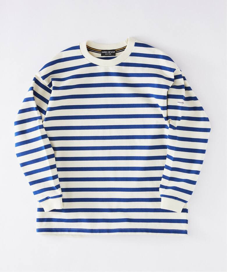 HARDIN KNITWEAR 別注 ヘビーオンスボーダー ロングスリーブTシャツ（T 