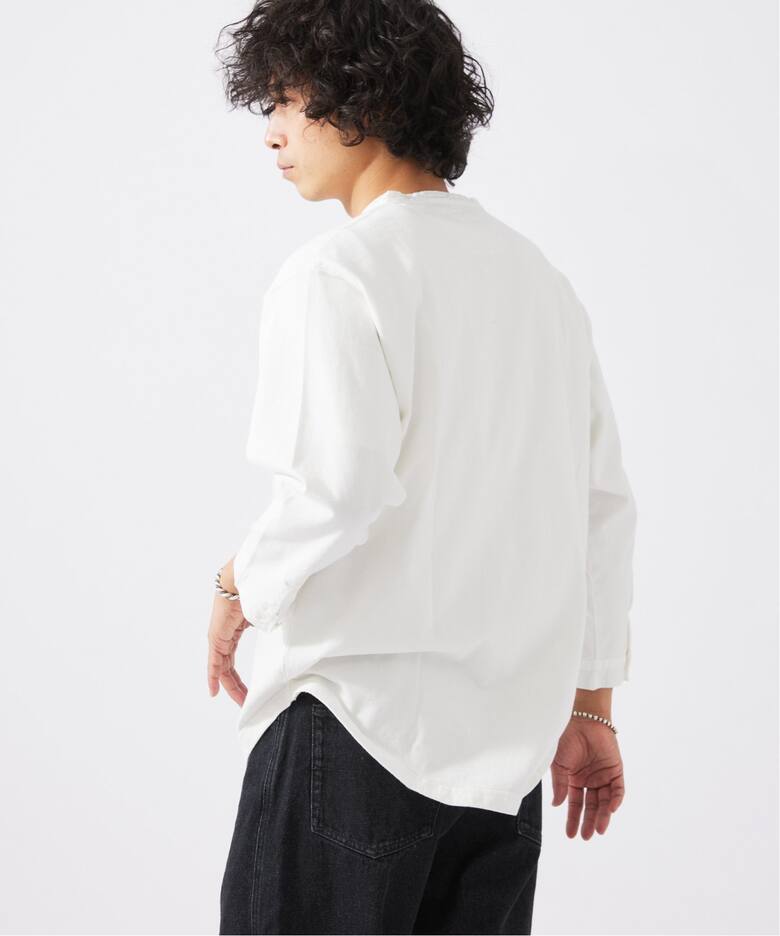 ARMY TWILL / アーミーツイル 別注 ヘンリーネックシャツ（Tシャツ 