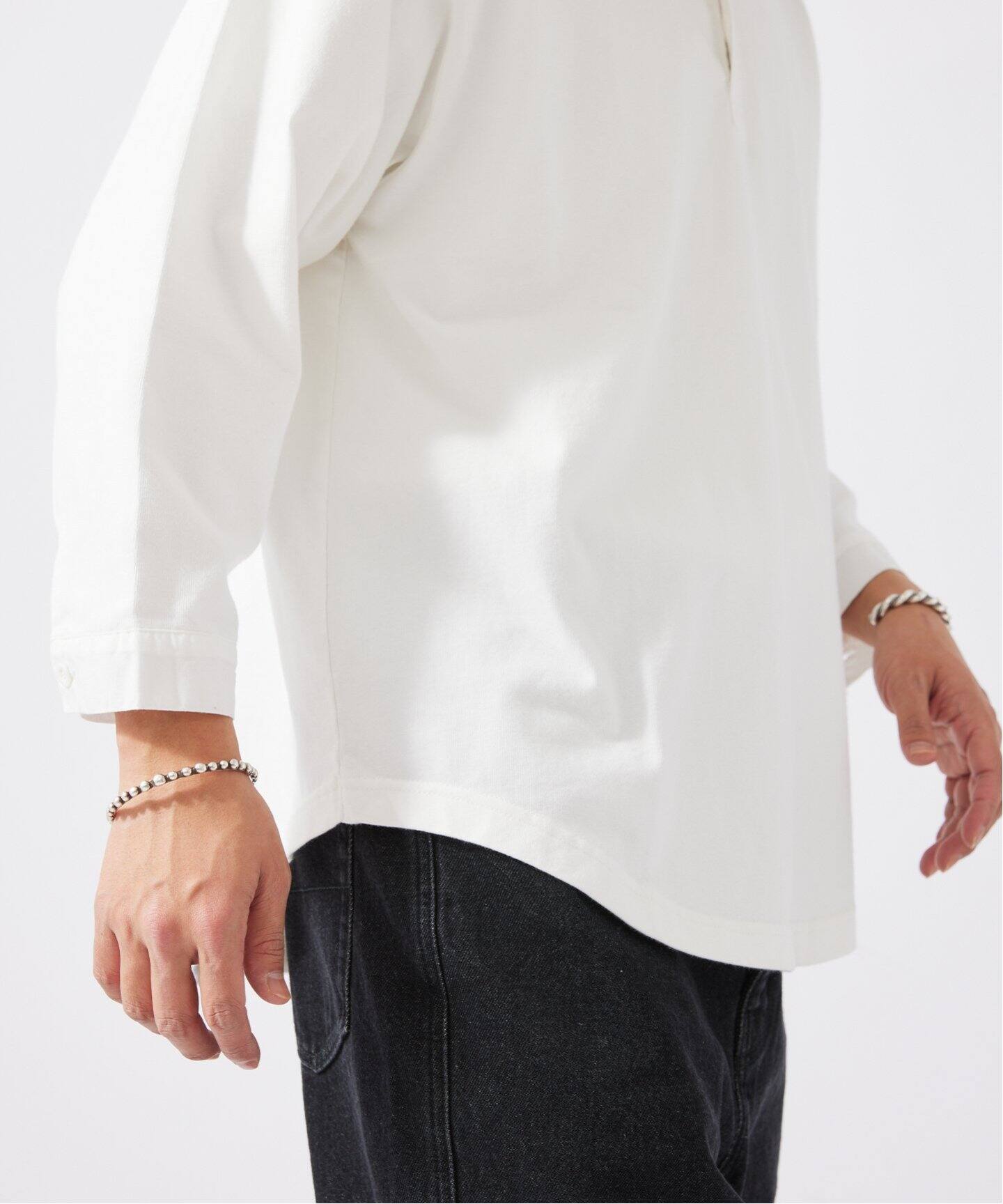 ARMY TWILL / アーミーツイル 別注 ヘンリーネックシャツ（Tシャツ