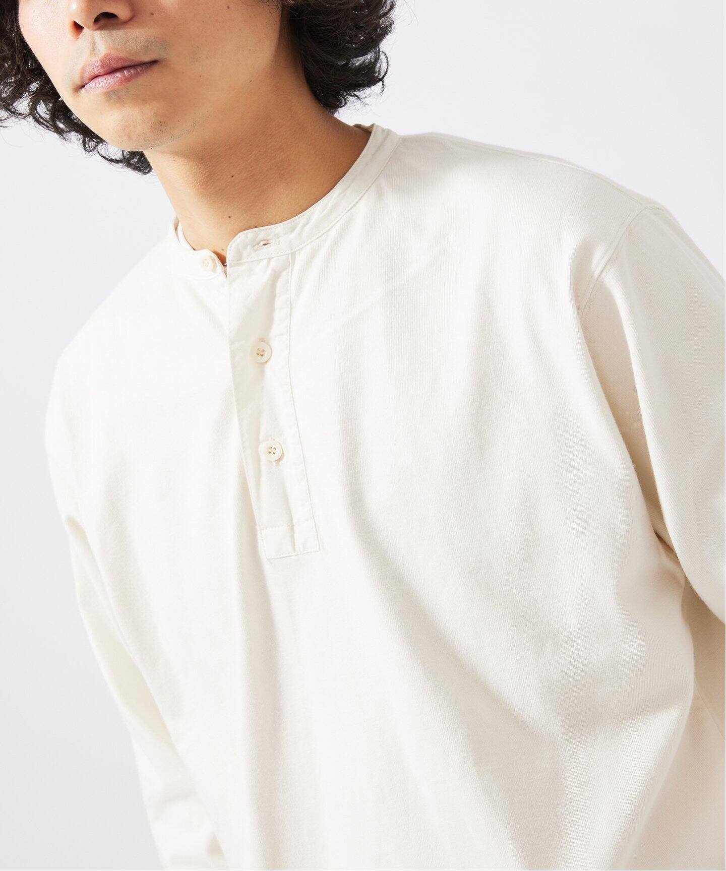 ARMY TWILL / アーミーツイル 別注 ヘンリーネックシャツ（Tシャツ