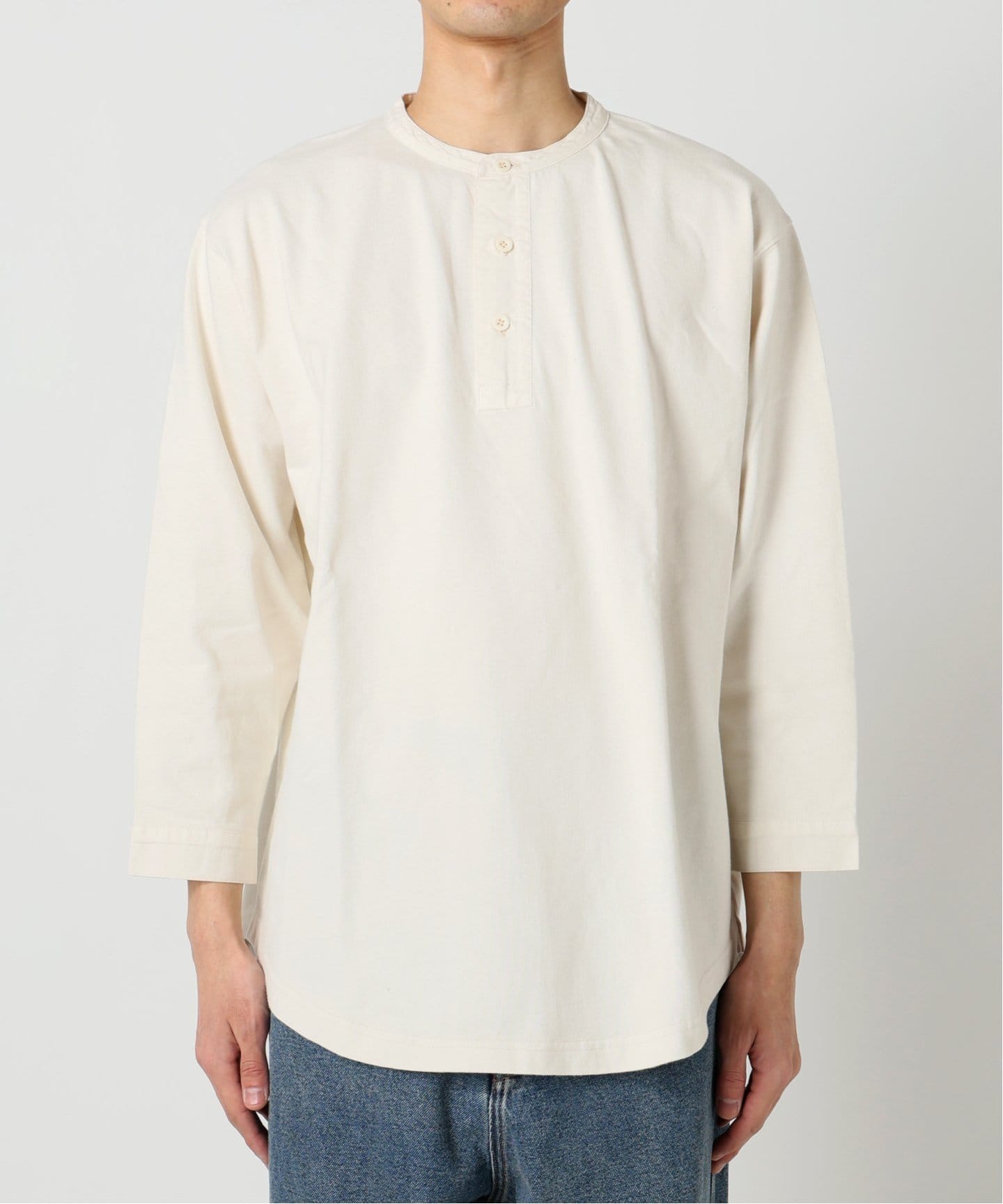 ARMY TWILL / アーミーツイル 別注 ヘンリーネックシャツ（T