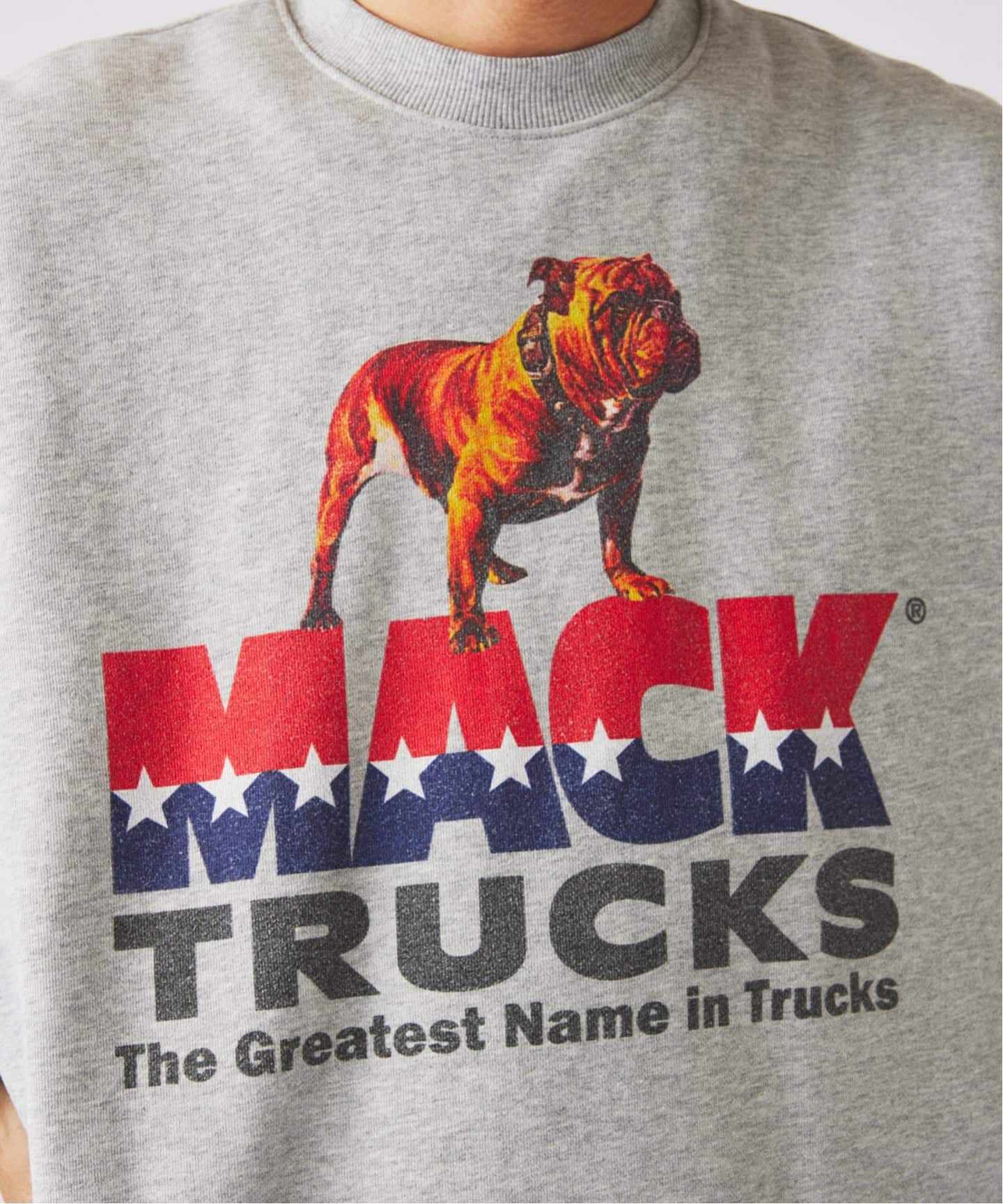 MACK TRUCKS / マック・トラックス 別注 フェード プリント スウェット