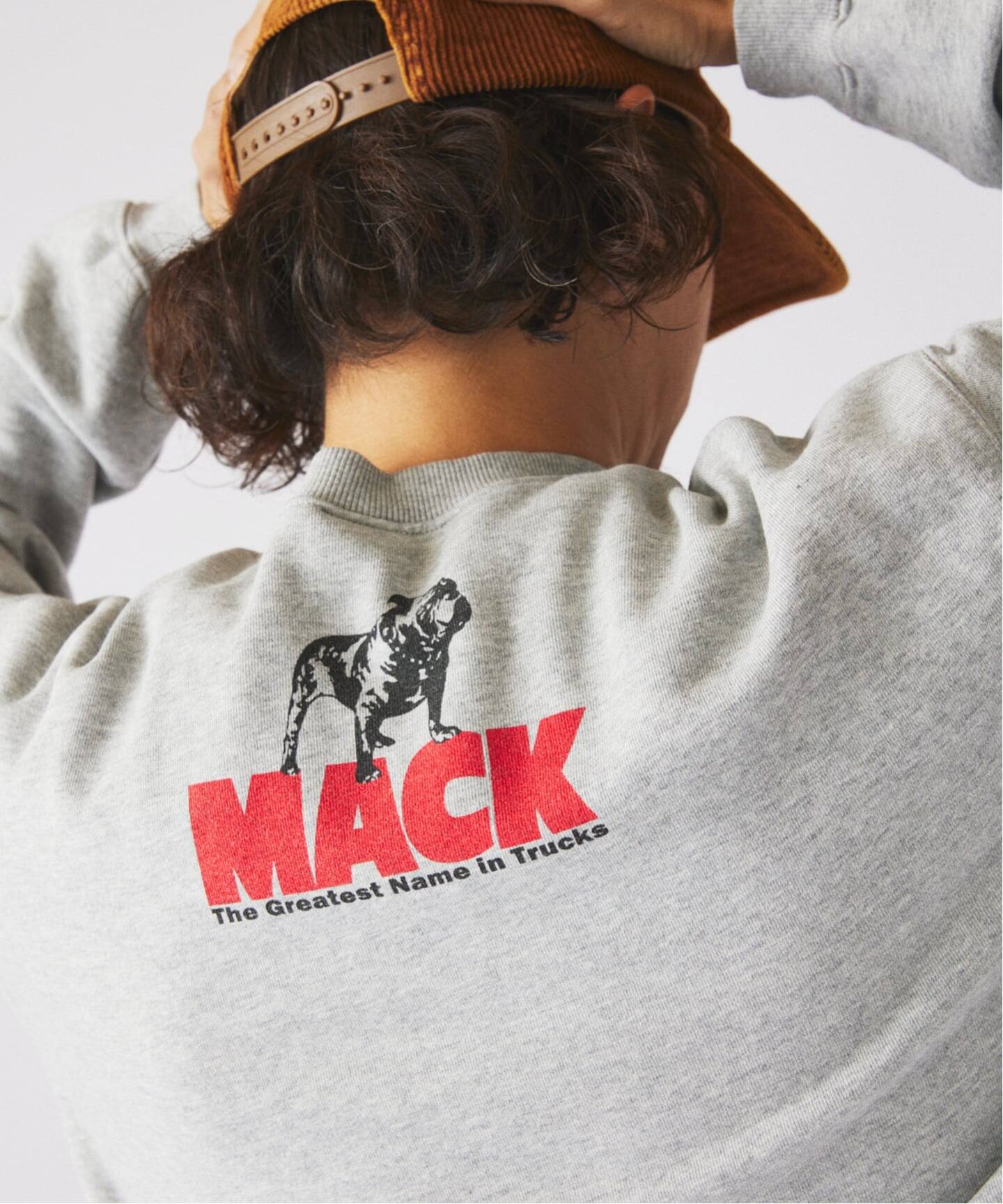 MACK TRUCKS / マック・トラックス 別注 フェード プリント スウェット