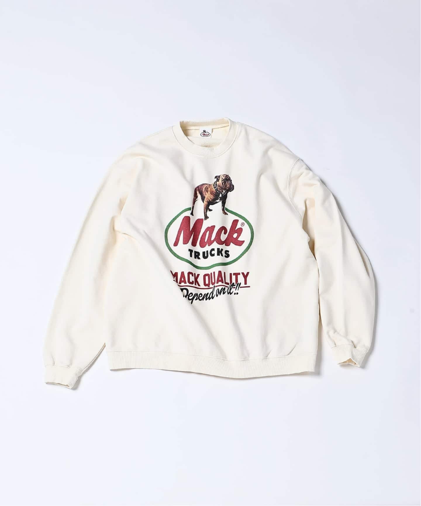 MACK TRUCKS / マック・トラックス 別注 フェード プリント スウェット