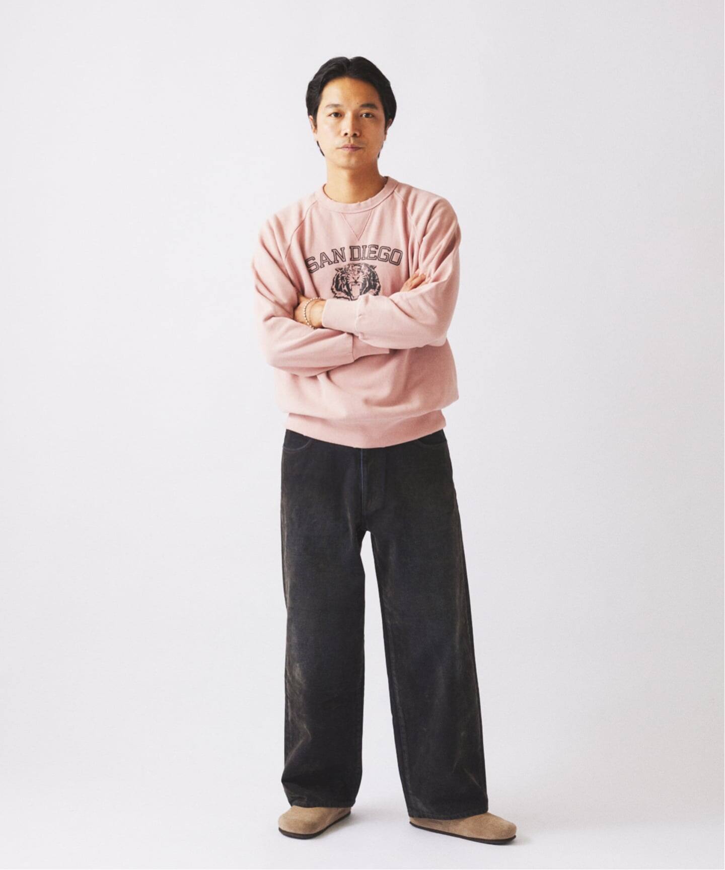 MUSE  RUSSEL ATHLETICSバックプリントスウェット RUSSELL ATHLETIC / ラッセル アスレティック 別注 プリントスウェット