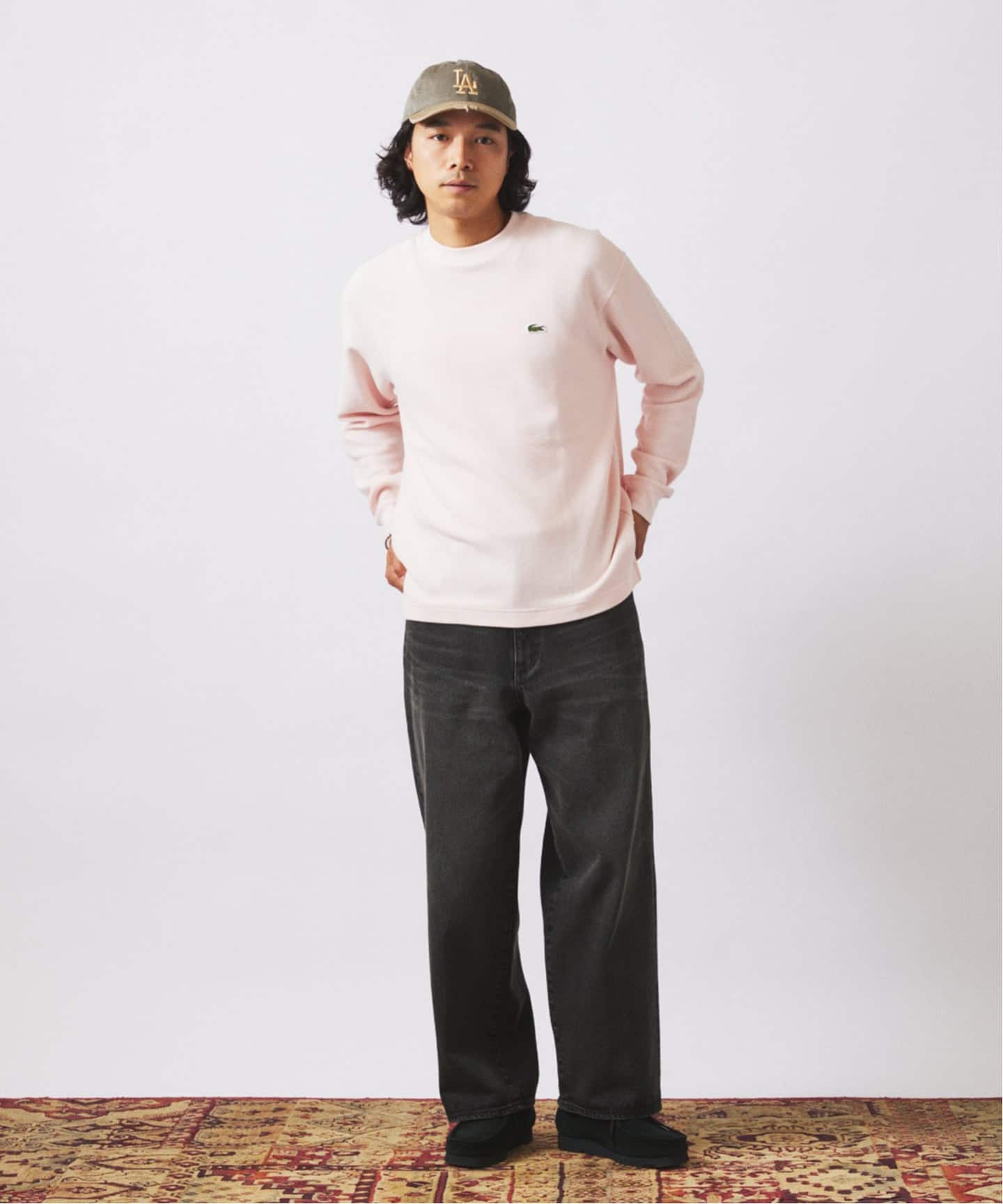 LACOSTE / ラコステ 別注 ヘビーピケ L/S Tシャツ（Tシャツ