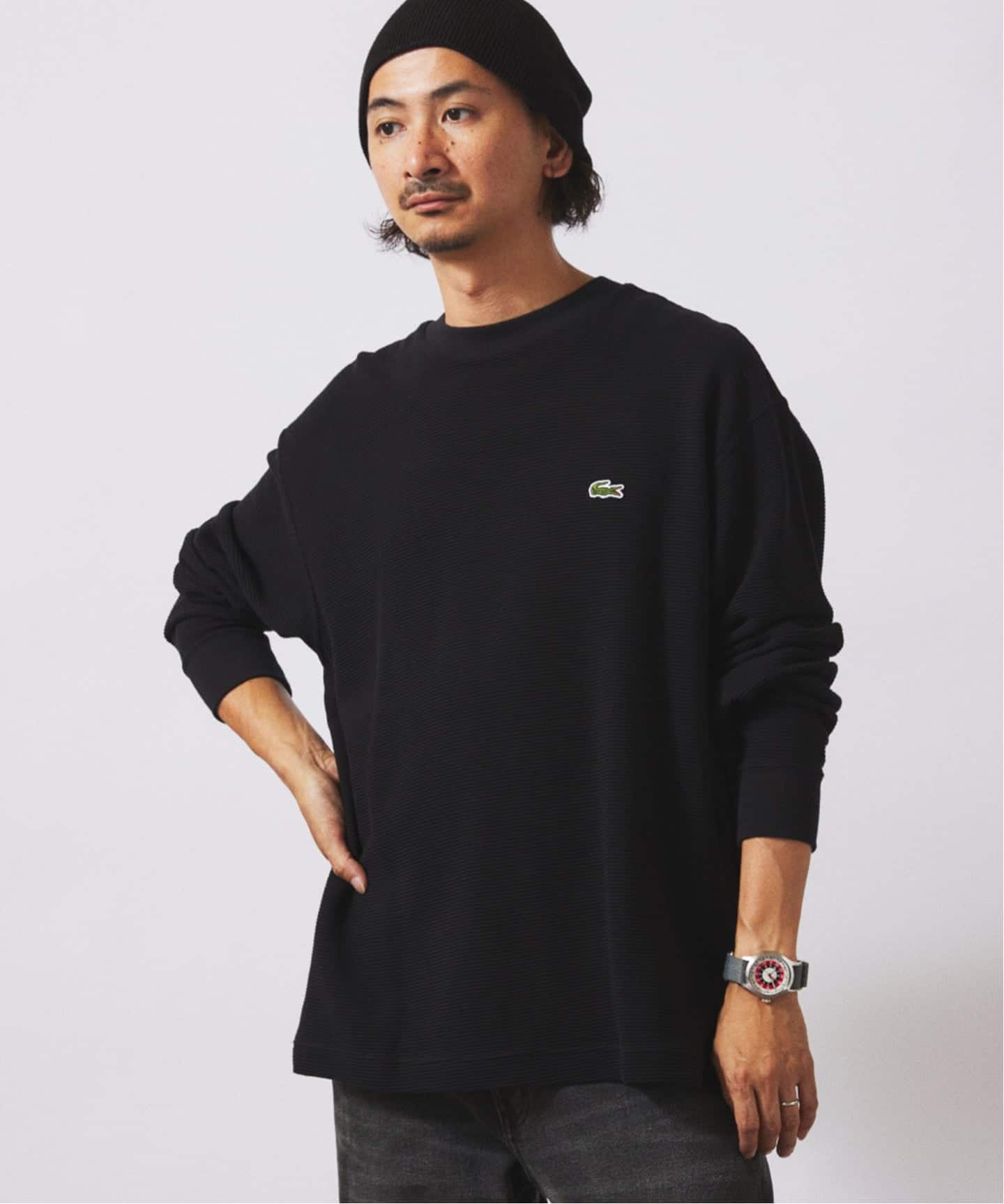 LACOSTE×JOURNAL STANDARD/別注ヘビーピケTシャツL LACOSTE（ラコステ）の「【LACOSTE for JOURNAL STANDARD