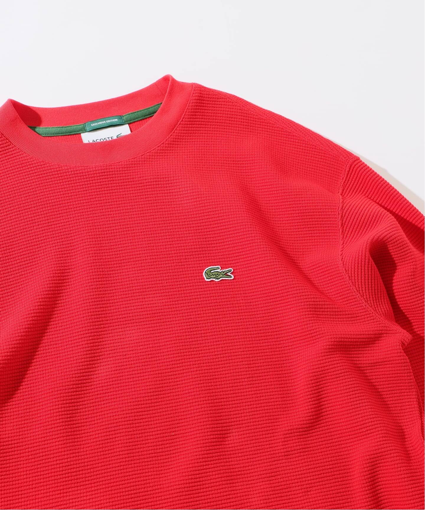 予約》LACOSTE / ラコステ 別注 ヘビーピケ L/S Tシャツ（T