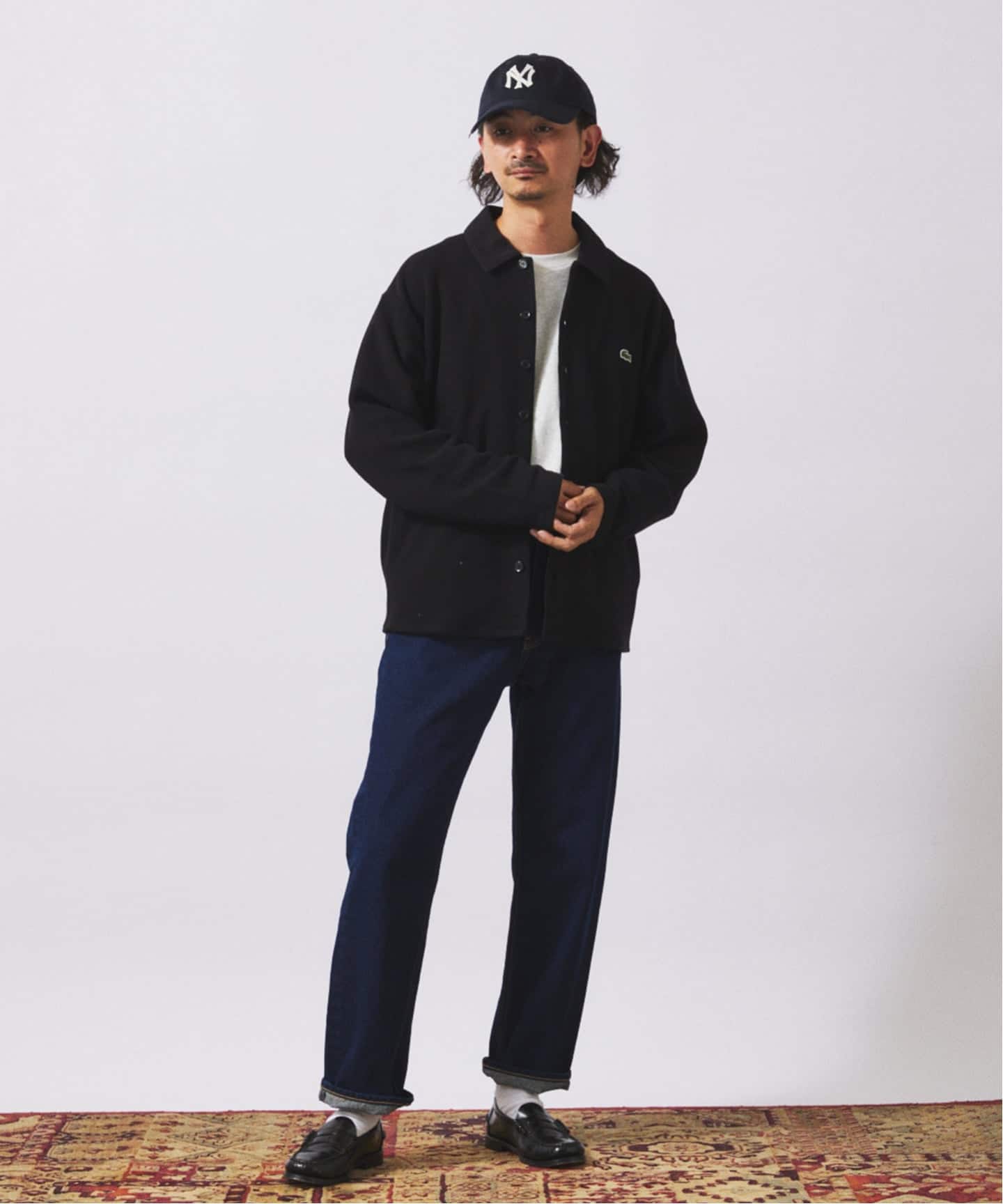 LACOSTE / ラコステ 別注 ヘビーピケ シャツ ジャケット LACOSTE / ラコステ 別注 ヘビーピケ シャツ ジャケット（カーディガン