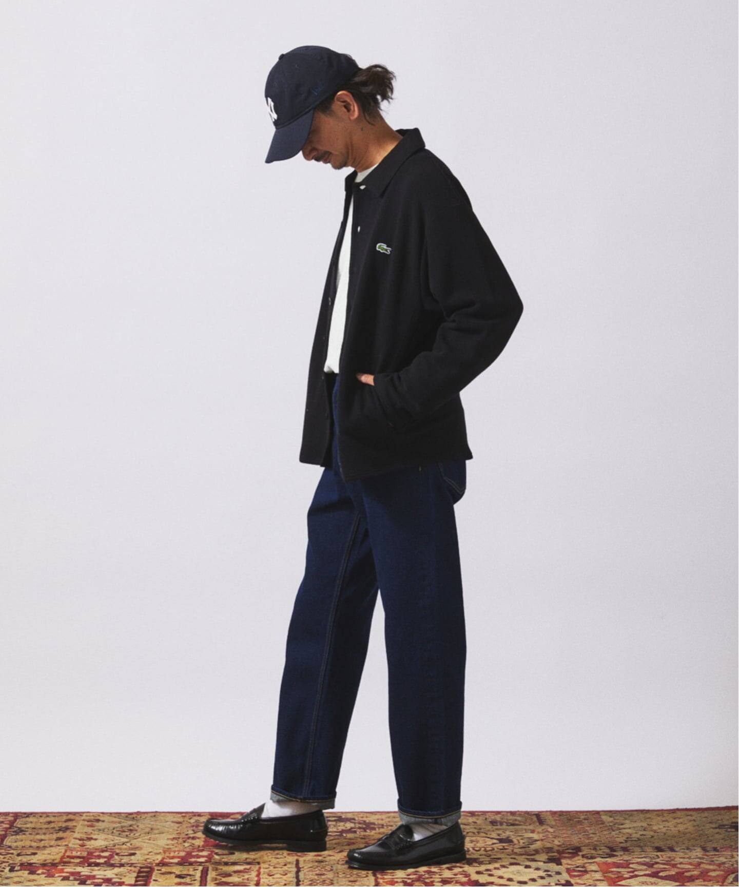 LACOSTE / ラコステ 別注 ヘビーピケ シャツ ジャケット（カーディガン