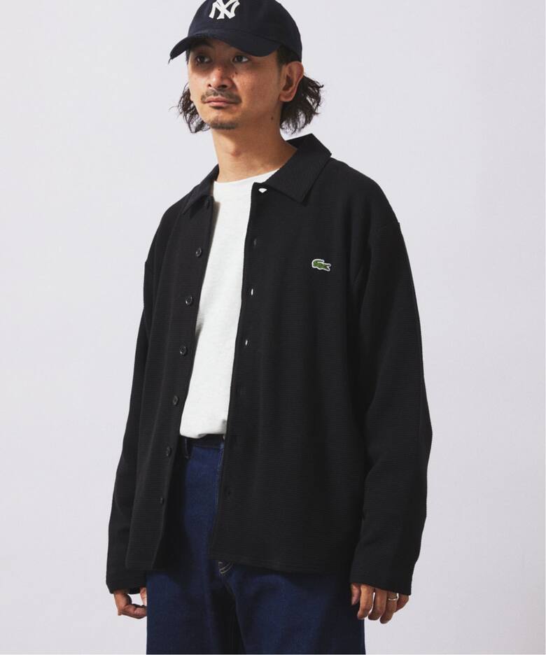 LACOSTE / ラコステ 別注 ヘビーピケ シャツ ジャケット（カーディガン 