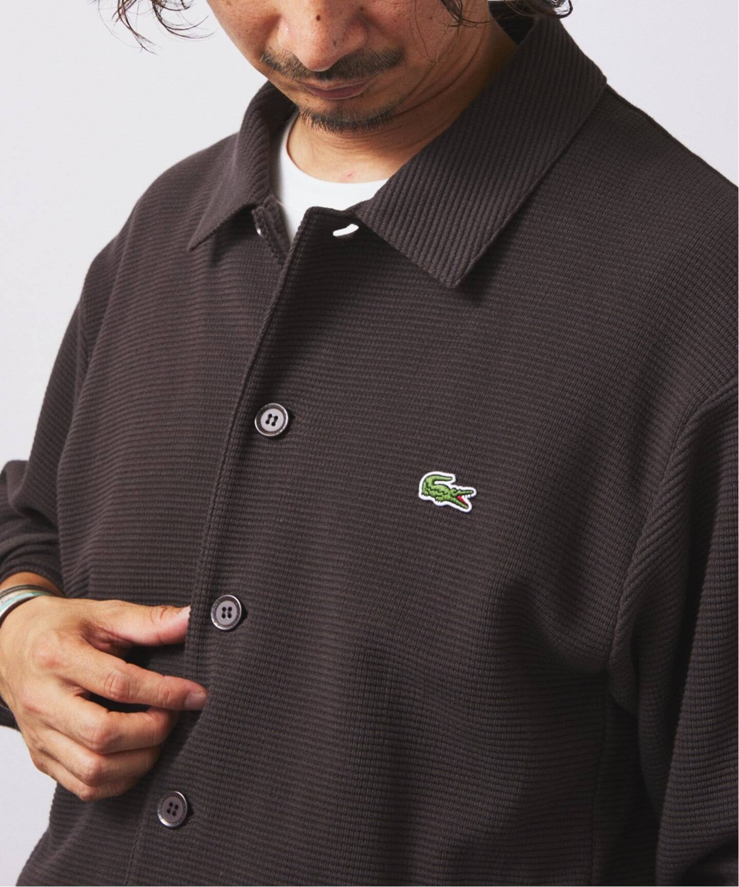 LACOSTE / ラコステ 別注 ヘビーピケ シャツ ジャケット LACOSTE / ラコステ 別注 ヘビーピケ シャツ ジャケット（カーディガン