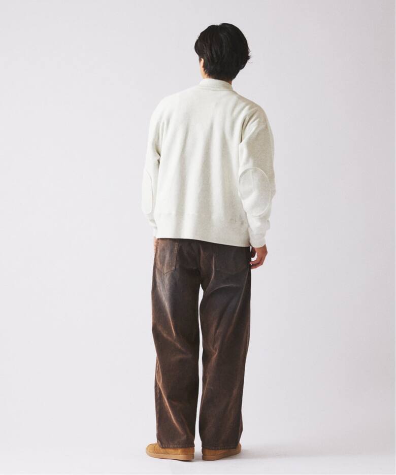 CHAMPION / チャンピオン 別注 R/W エルボーパッチ スナップ 