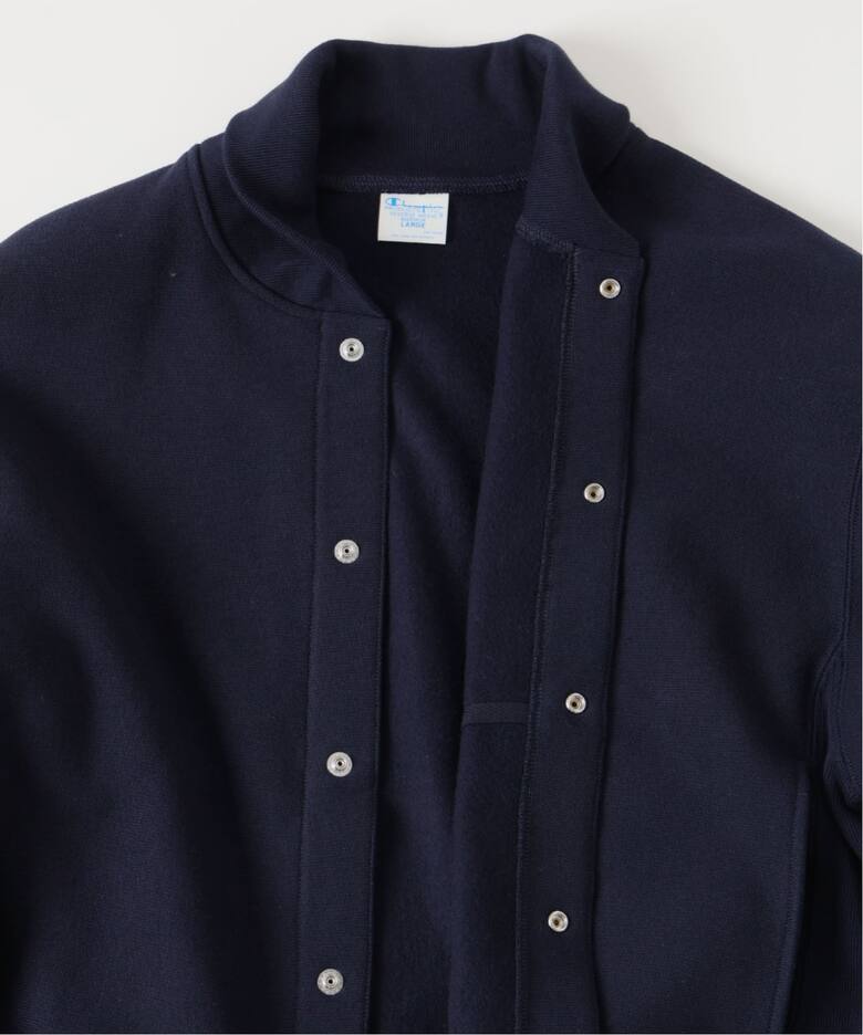 CHAMPION / チャンピオン 別注 R/W エルボーパッチ スナップ 