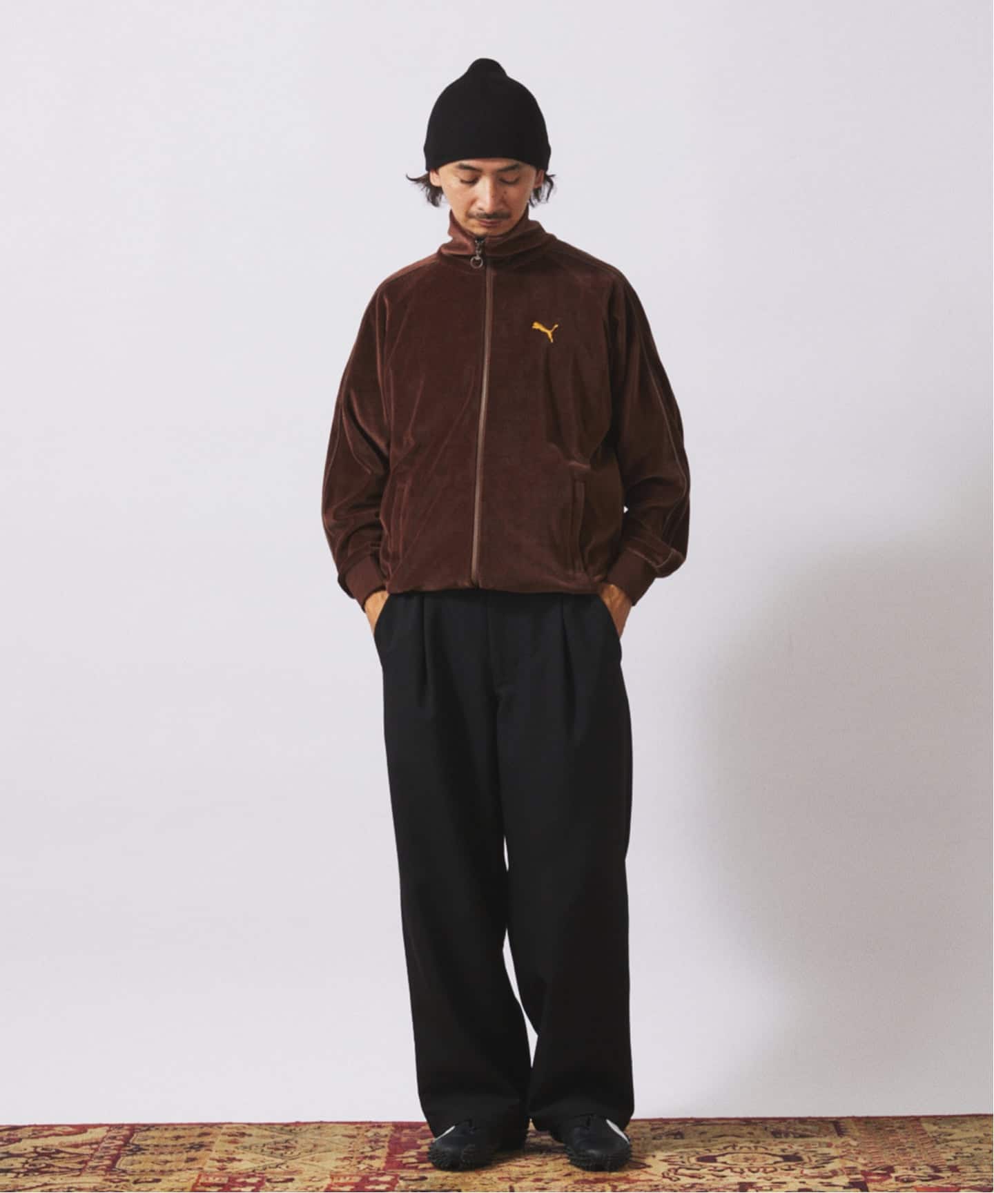 【新品】 PUMA ベロア トラックジャケット ＆ トラックパンツ L メンズ ベロア トラック ジャケット VELOUR TRACK JACKET[品番