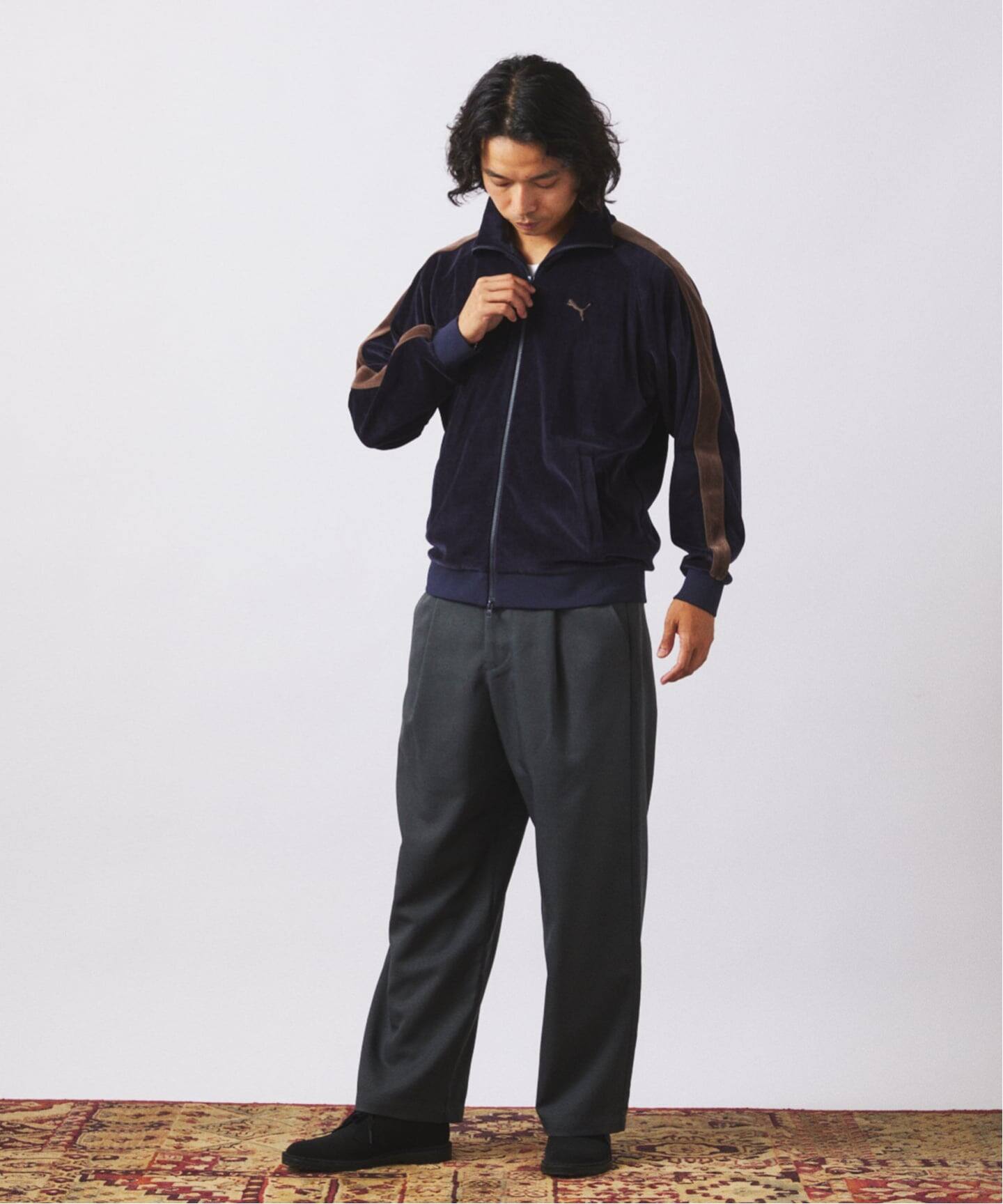 puma プーマ T7トラックジャケットパンツ セットアップ ベロア WEB限定》PUMA / プーマ 別注 ”T7” ベロア トラックジャケット（その他