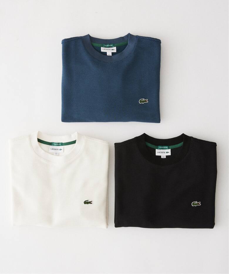 LACOSTE / ラコステ 別注 ワッフル L/S Tシャツ（Tシャツ／カットソー 