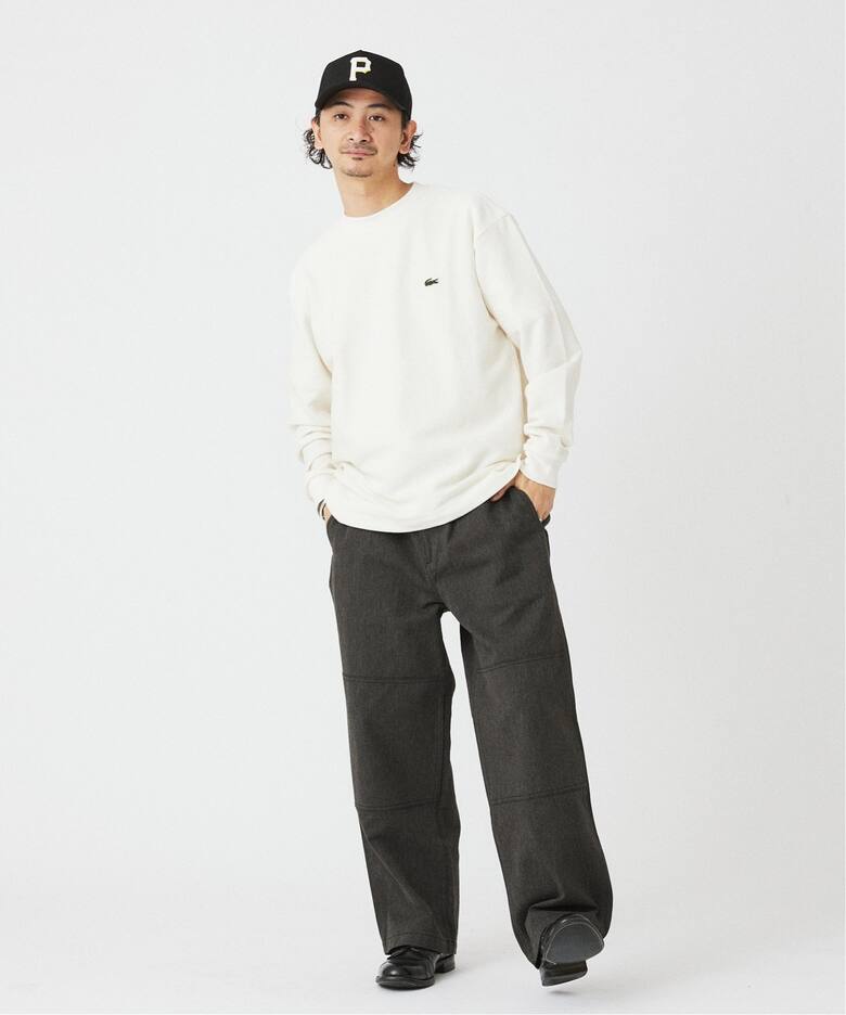 LACOSTE / ラコステ 別注 ワッフル L/S Tシャツ（Tシャツ／カットソー 
