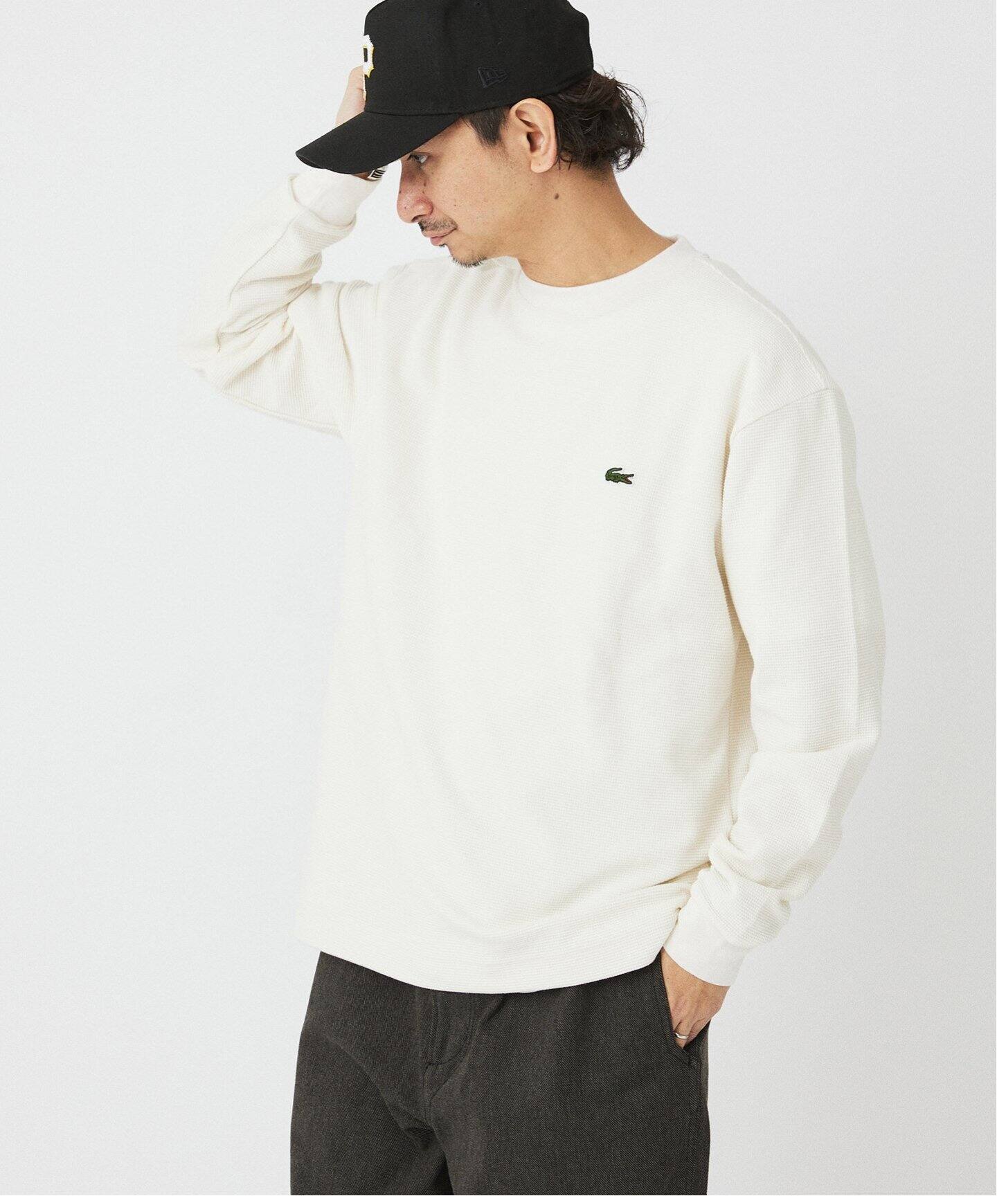 LACOSTE / ラコステ 別注 ワッフル L/S Tシャツ（Tシャツ／カットソー 