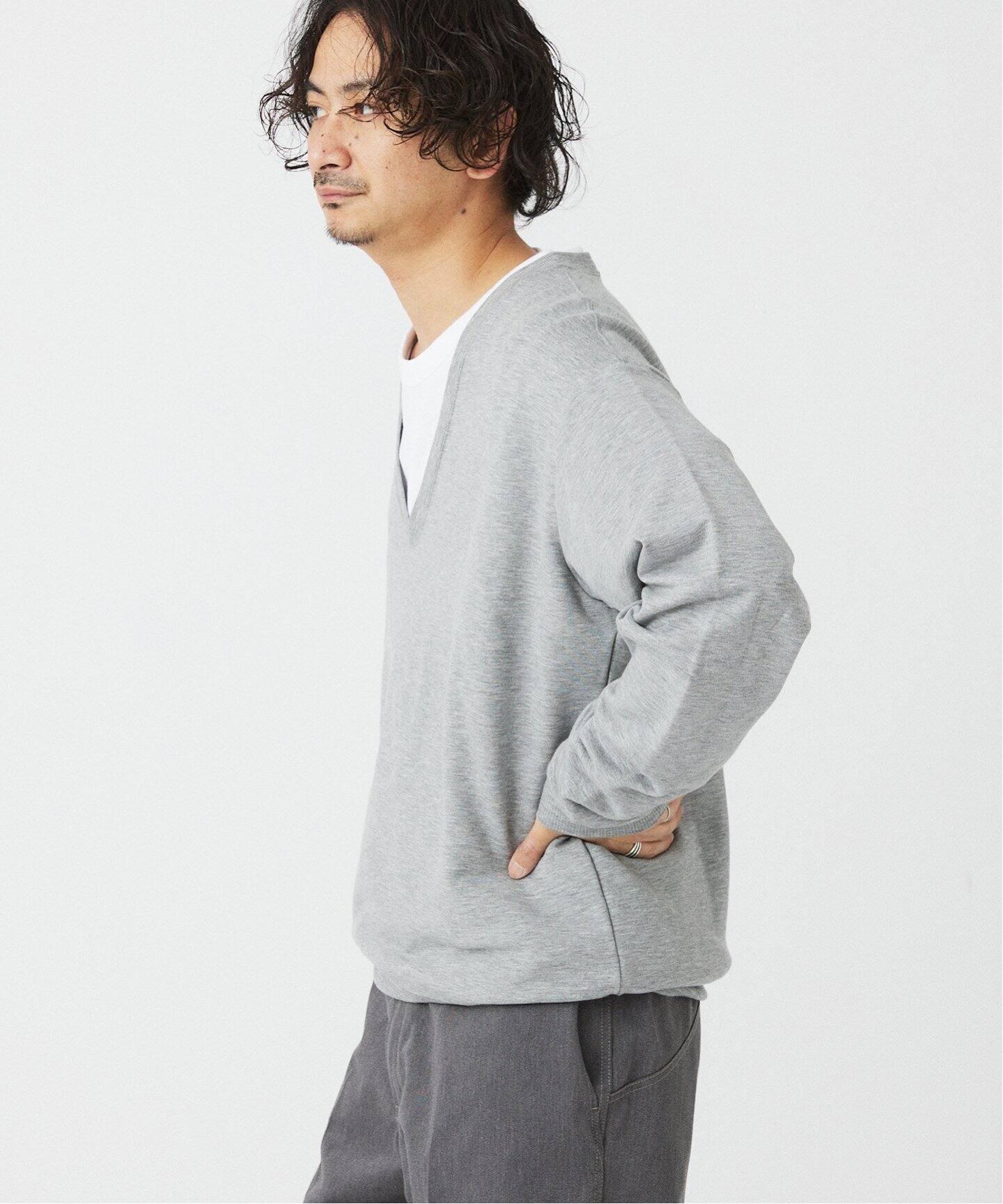 mocT / モクティ 別注 リヨセル Vネックスウェット（スウェット