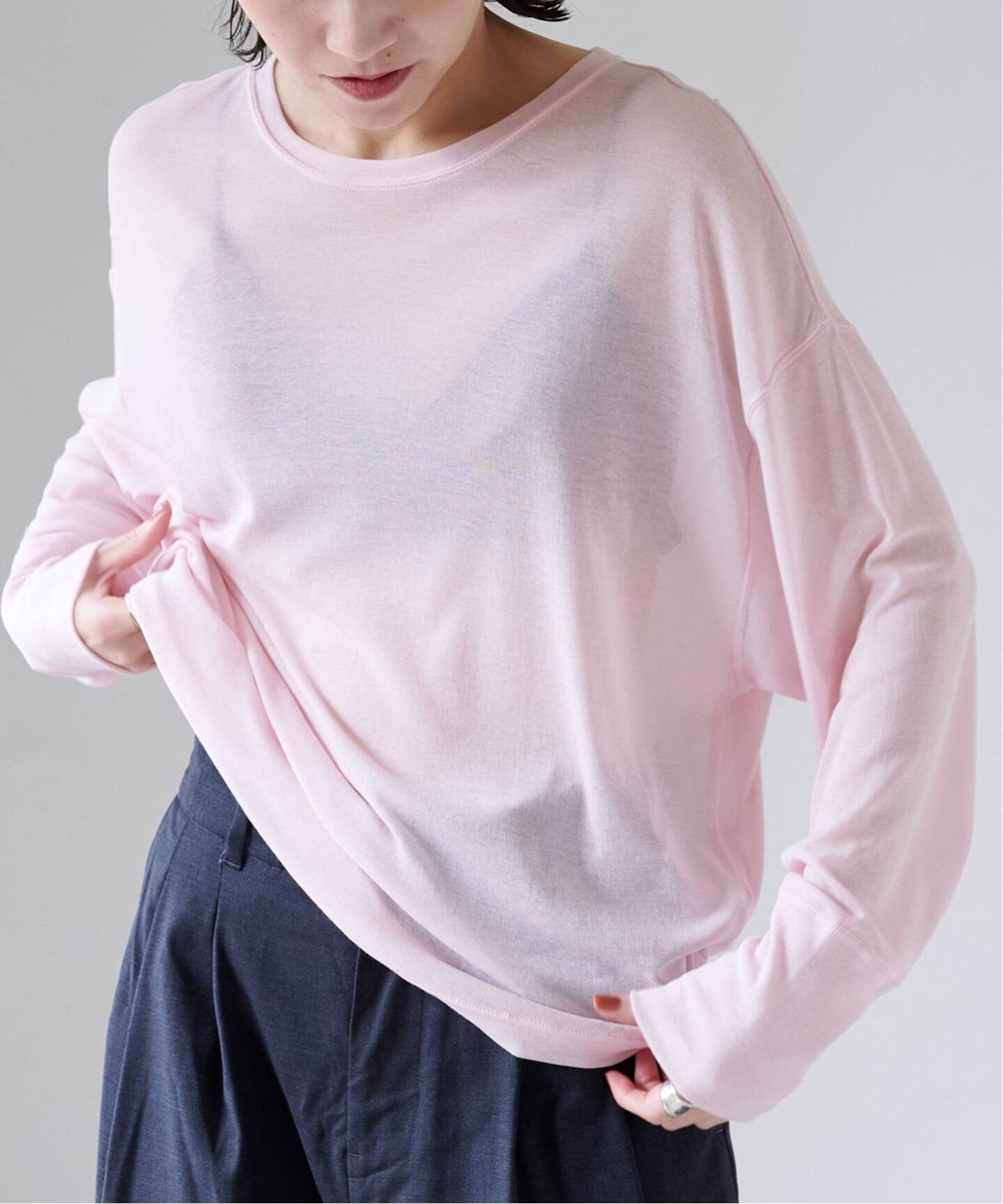 コットンシアールーズプルオーバー（Tシャツ／カットソー