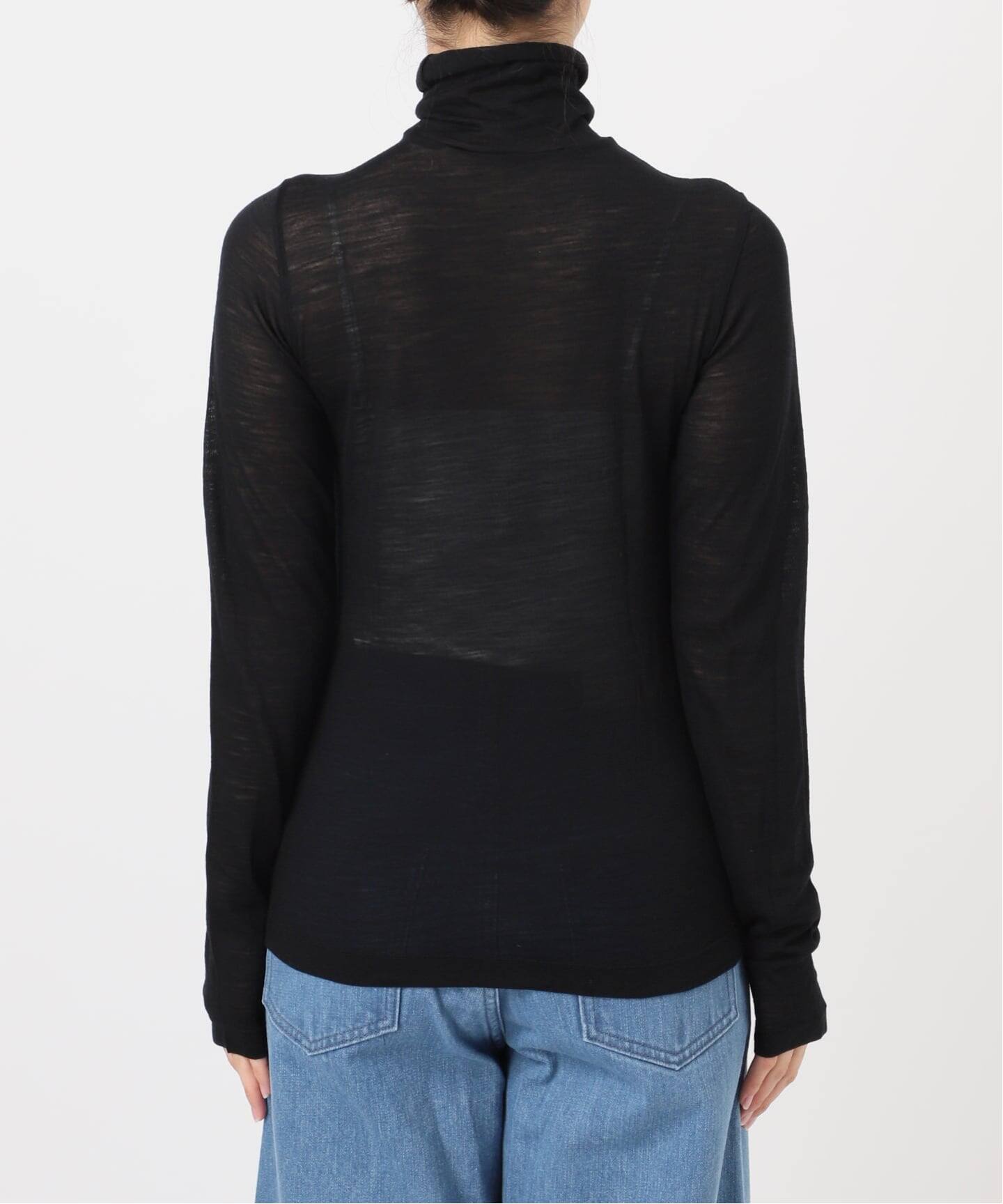 EMILY WEEK SUPER 120S WOOL タートルネックプルオーバー 秋冬の着こなしに欠かせない《名品インナー》スーパーウールシリーズ