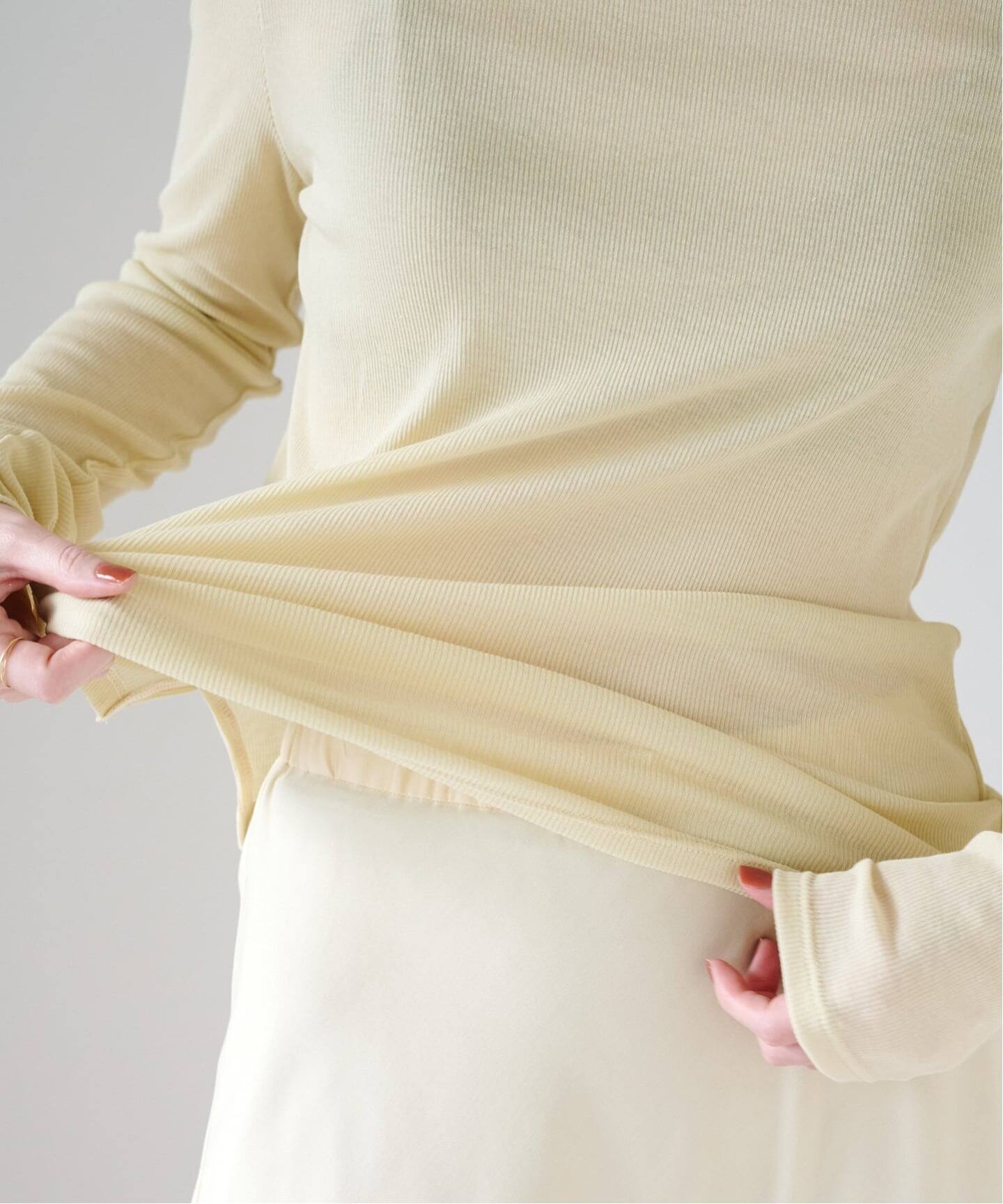 追加8》パウダリーコットンプルオーバー（Tシャツ／カットソー