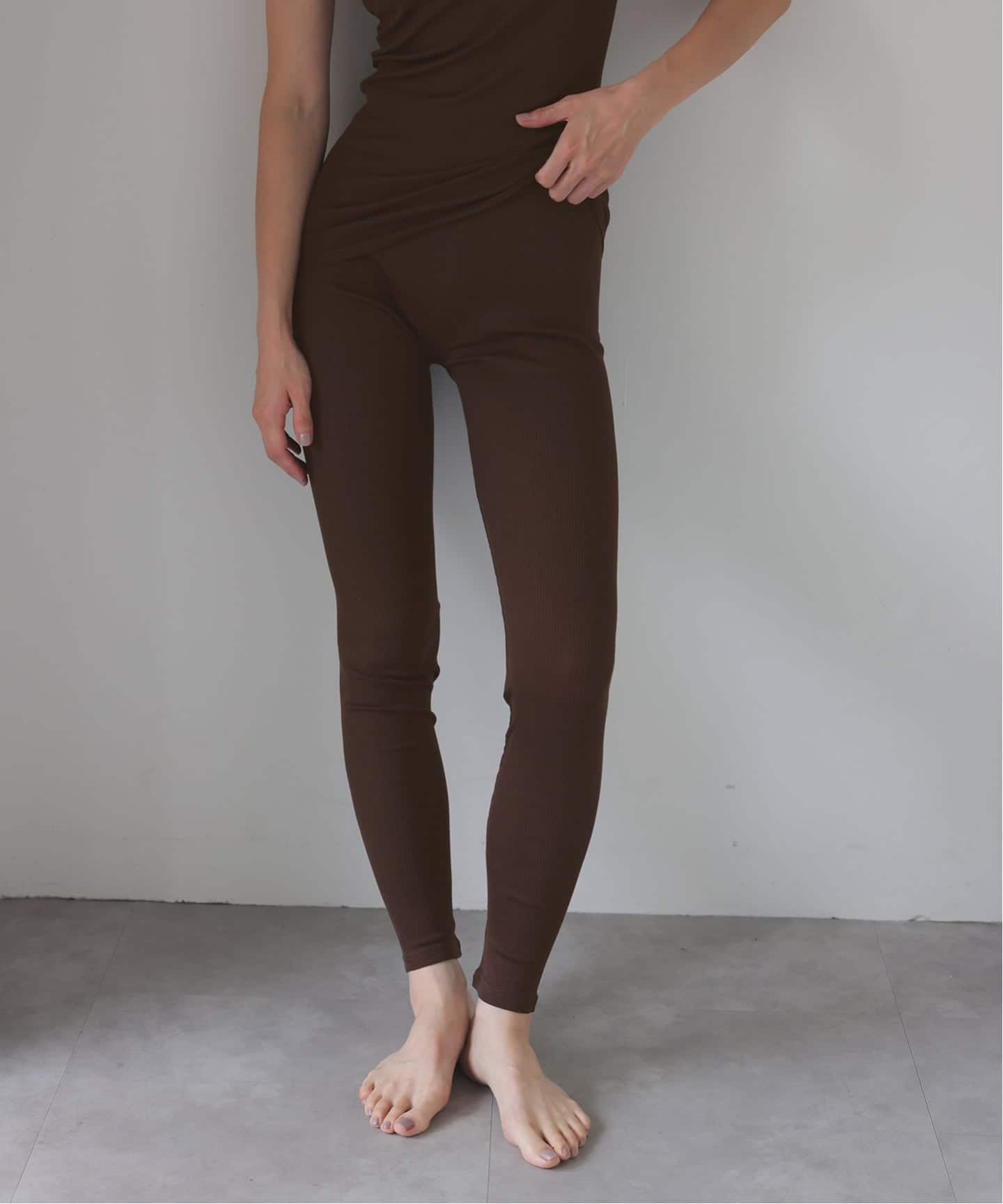 エミリーウィーク（emilyweek）/シルクテレコリブレギンス シルクテレコリブレギンス（レギンス・スパッツ）｜EMILY WEEK