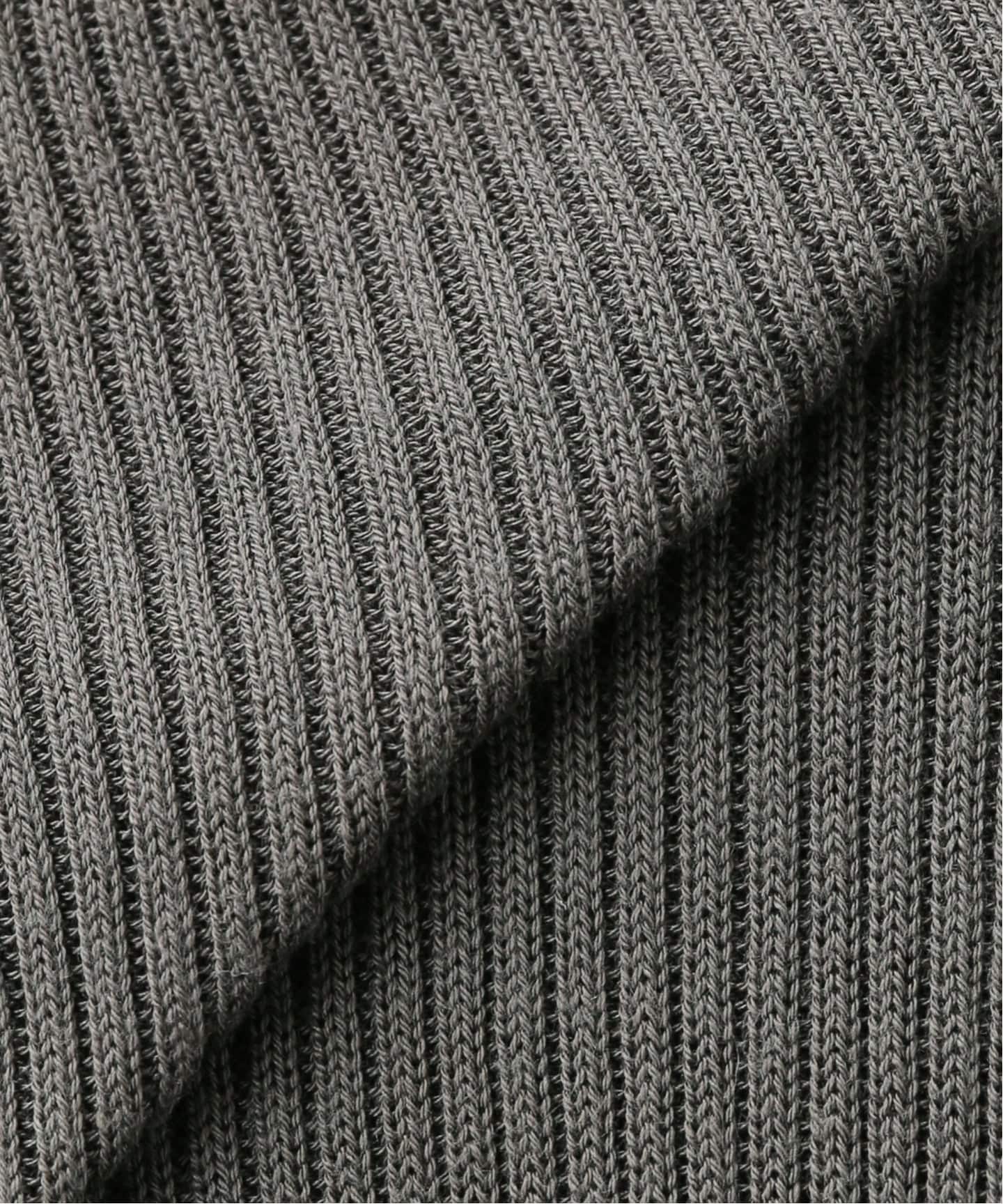 シルク混リブVネックプルオーバー（Tシャツ／カットソー）｜EMILY WEEK