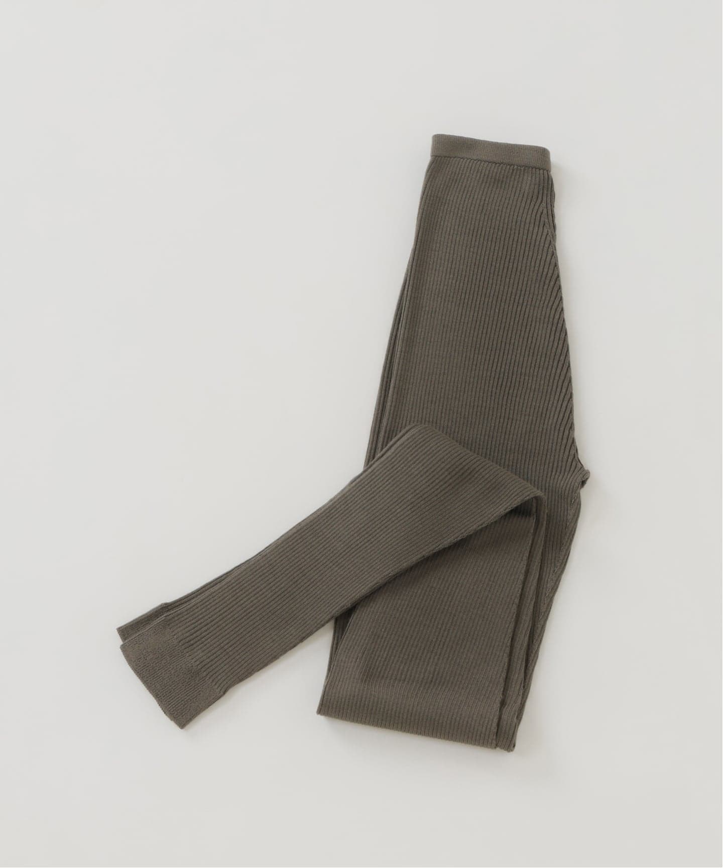 シルク混リブレギンス（レギンス・スパッツ）｜EMILY WEEK（エミリー