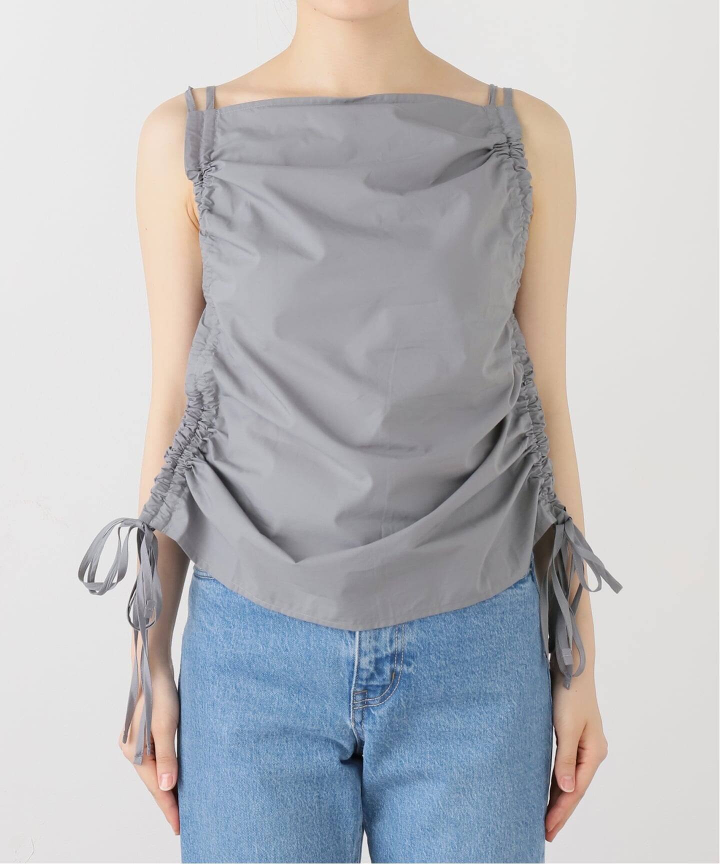 BASERANGE/ベースレンジ】PICTORIAL STRAP TOP / TSPIS-PO-AU25