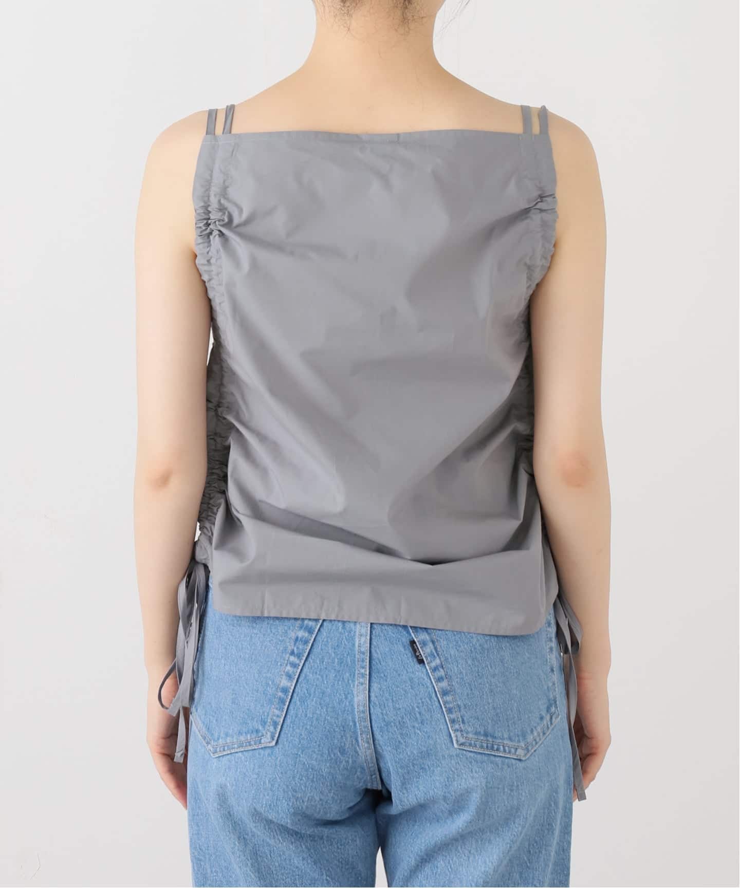 BASERANGE/ベースレンジ】PICTORIAL STRAP TOP / TSPIS-PO-AU25