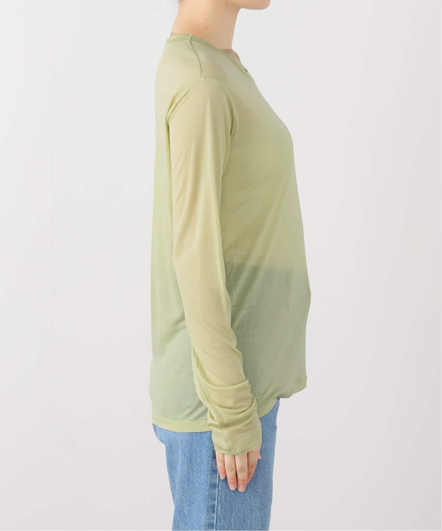 BASERANGE/ベースレンジ】LONG SLEEVE TEE / TTLSBL-AU25（Tシャツ