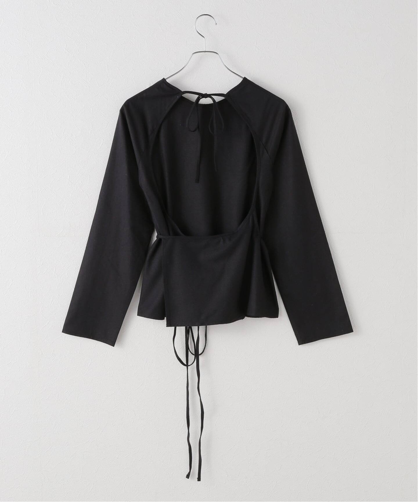 BASERANGE/ベースレンジ】LONG SLEEVE APRON TOP / TSLSA-WS-WI25