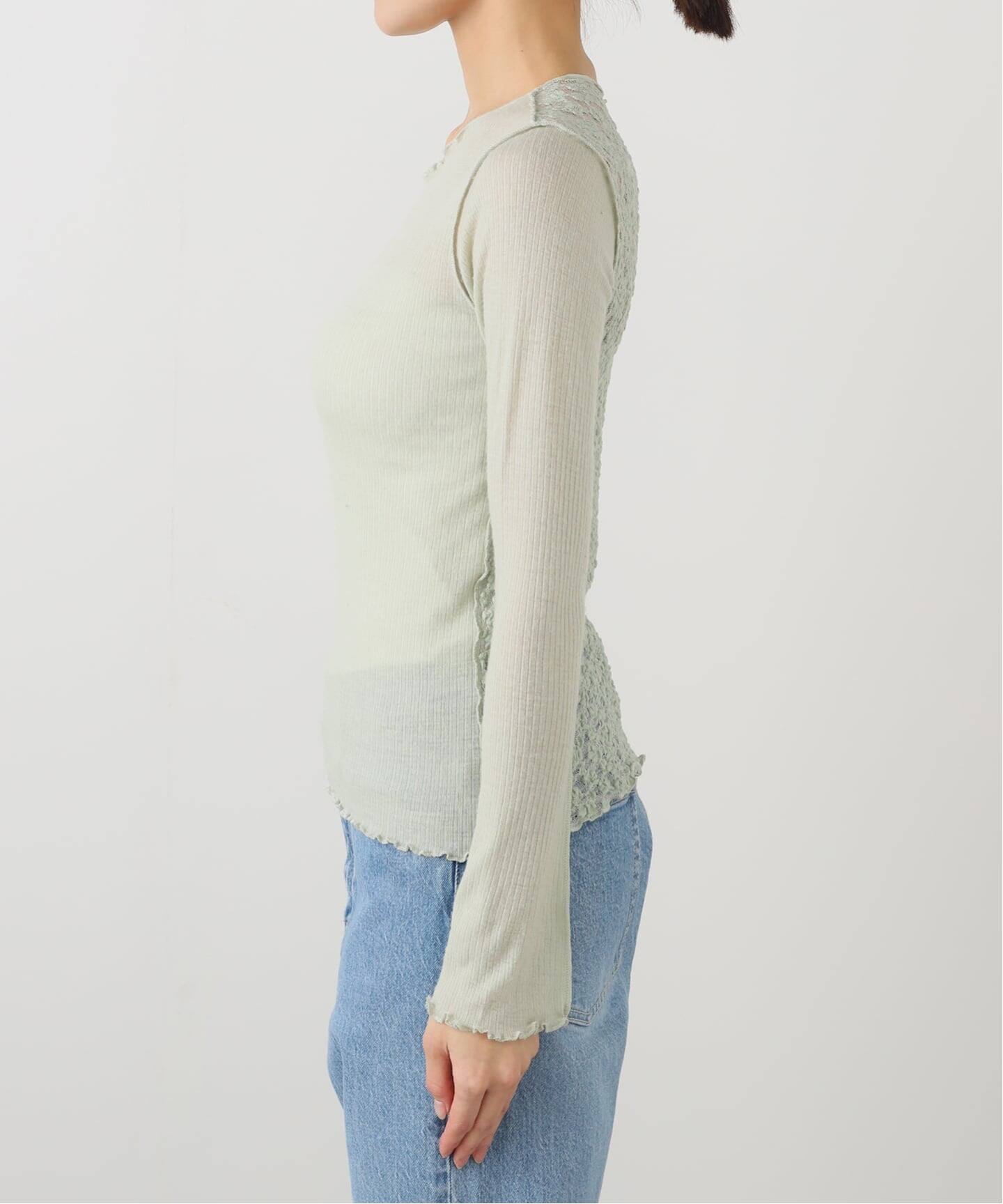 BASERANGE/ベースレンジ】KENRU LONG SLEEVE TEE / TTKLS-WR-WI25（T